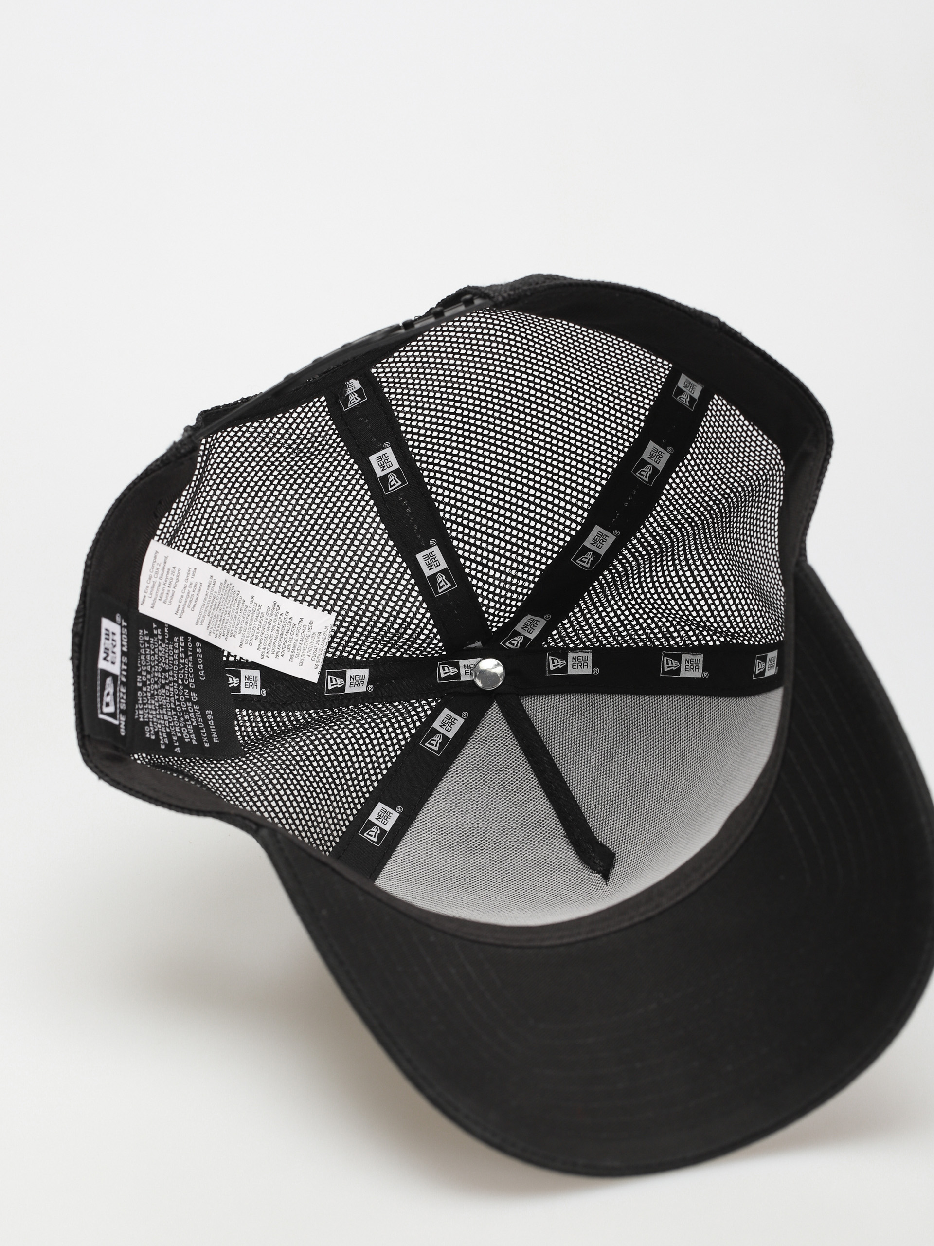 New Era Heritage Trucker Baseball sapka (black)