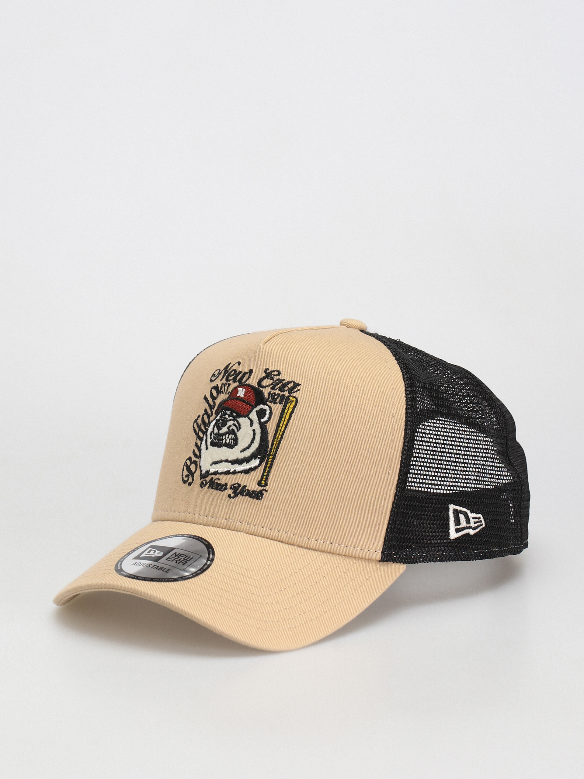 New Era Heritage Trucker Baseball sapka (oatmeal)