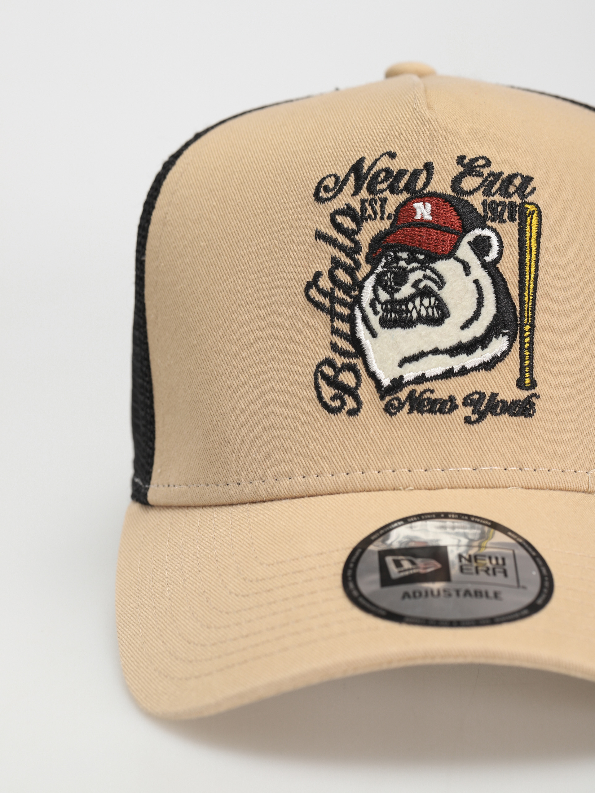 New Era Heritage Trucker Baseball sapka (oatmeal)