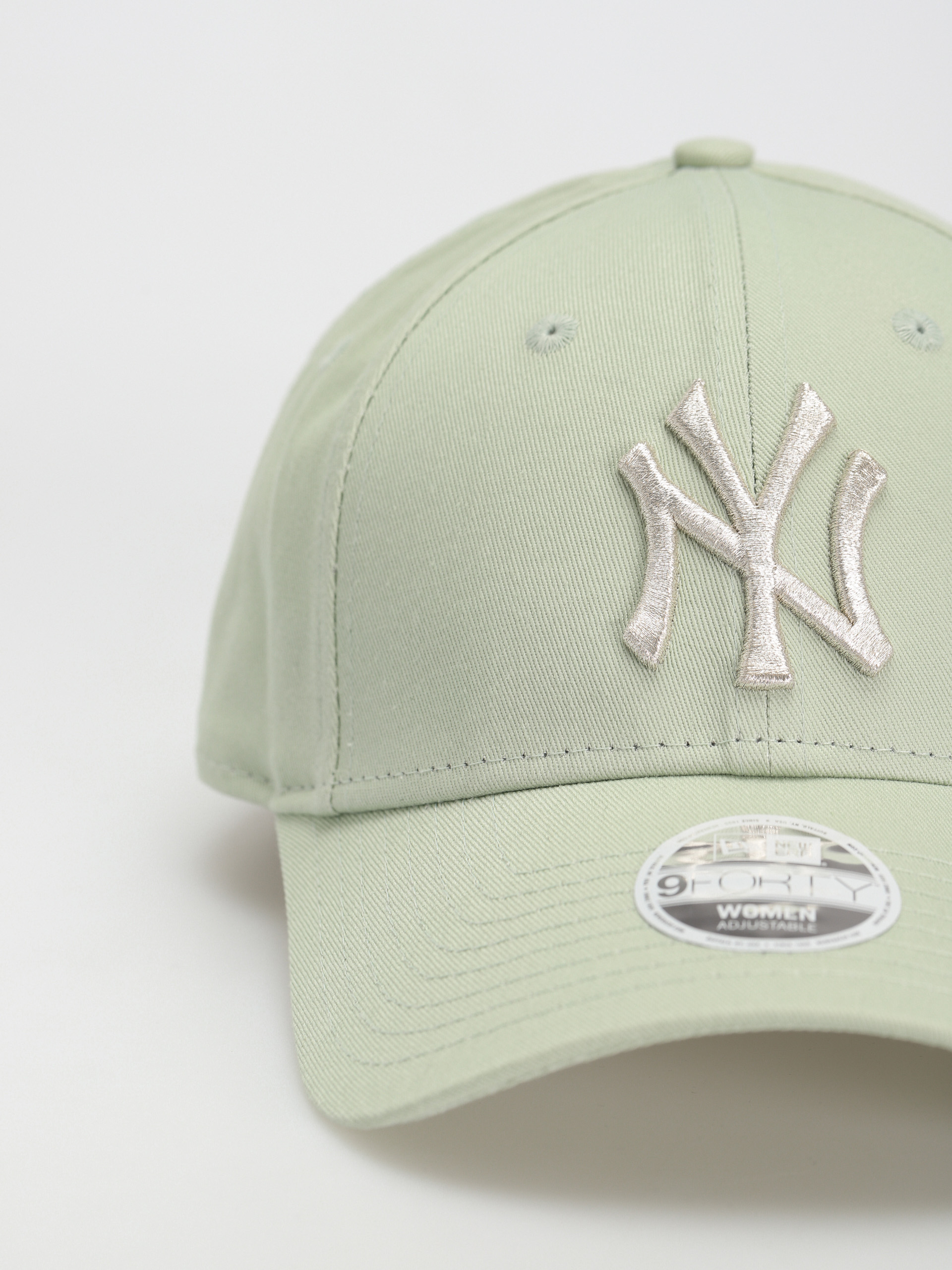 New Era Metallic Logo 9Forty New York Yankees Baseball sapka Wmn (sage)