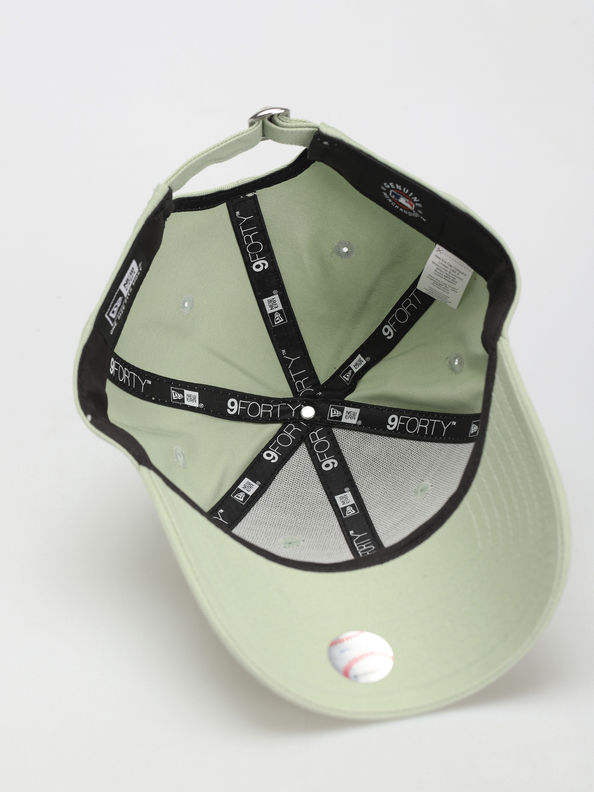 New Era Metallic Logo 9Forty New York Yankees Baseball sapka Wmn (sage)