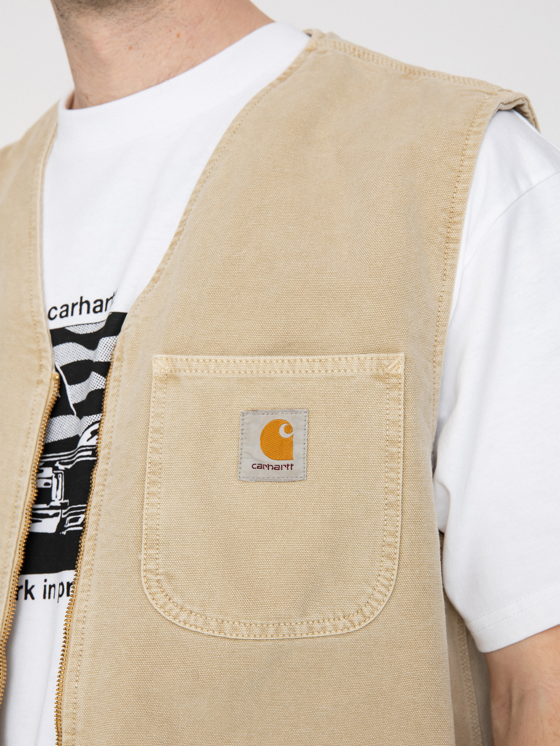 Carhartt WIP Arbor Mellény (dusty h brown)