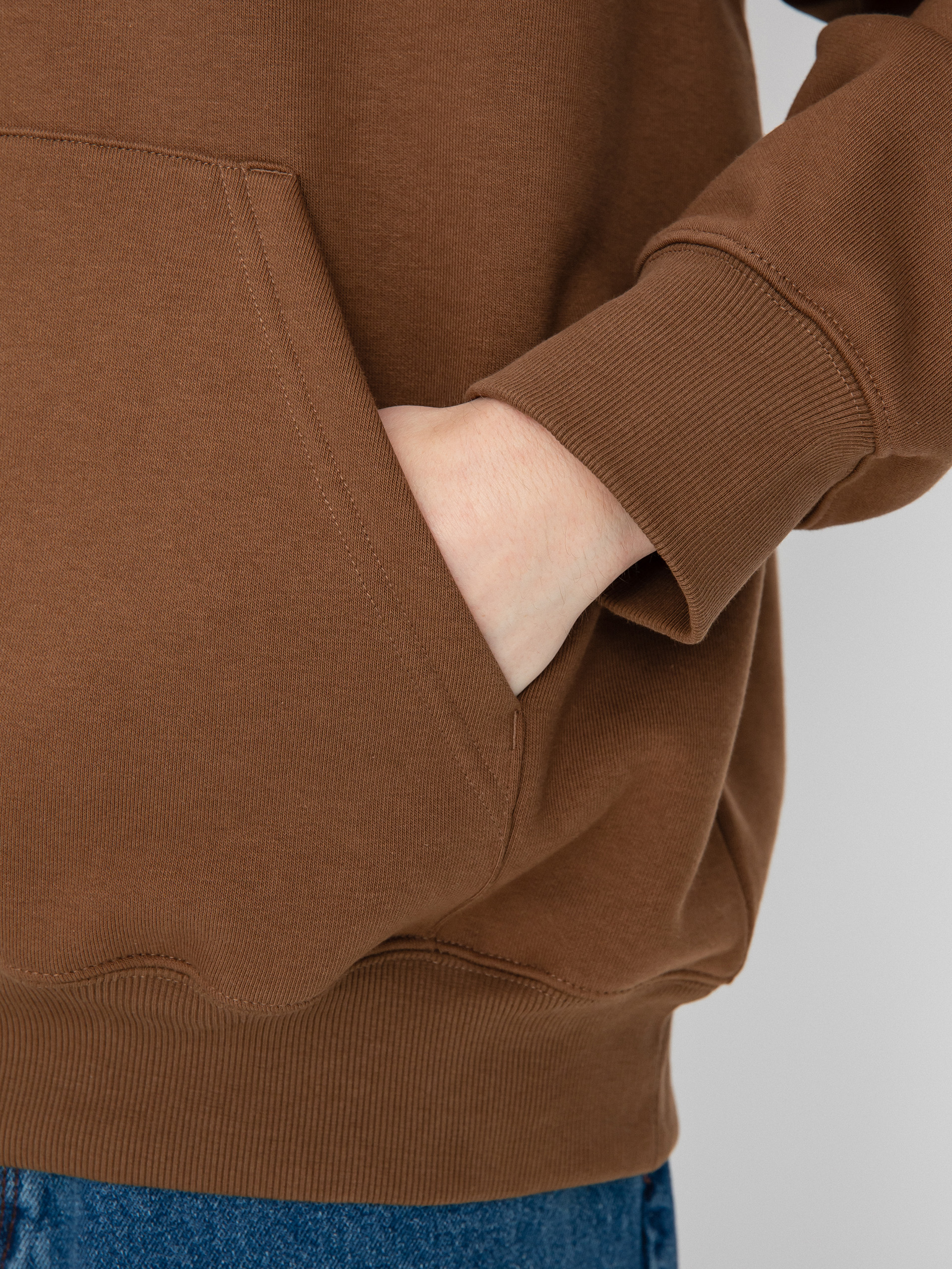 Carhartt WIP Carhartt HD Kapucnis pulóver (tamarind/white)