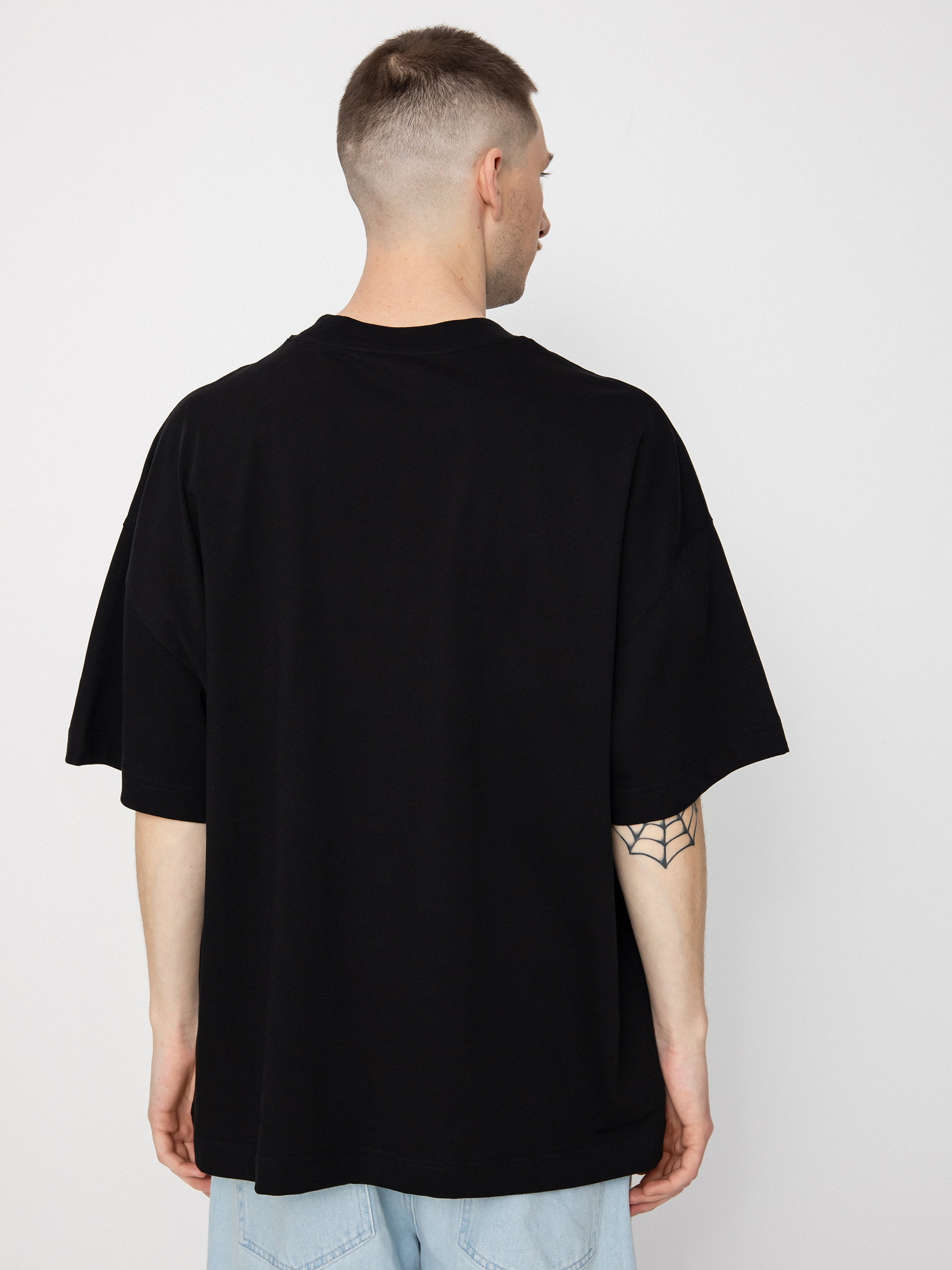 Carhartt WIP Link Script póló (black/white)