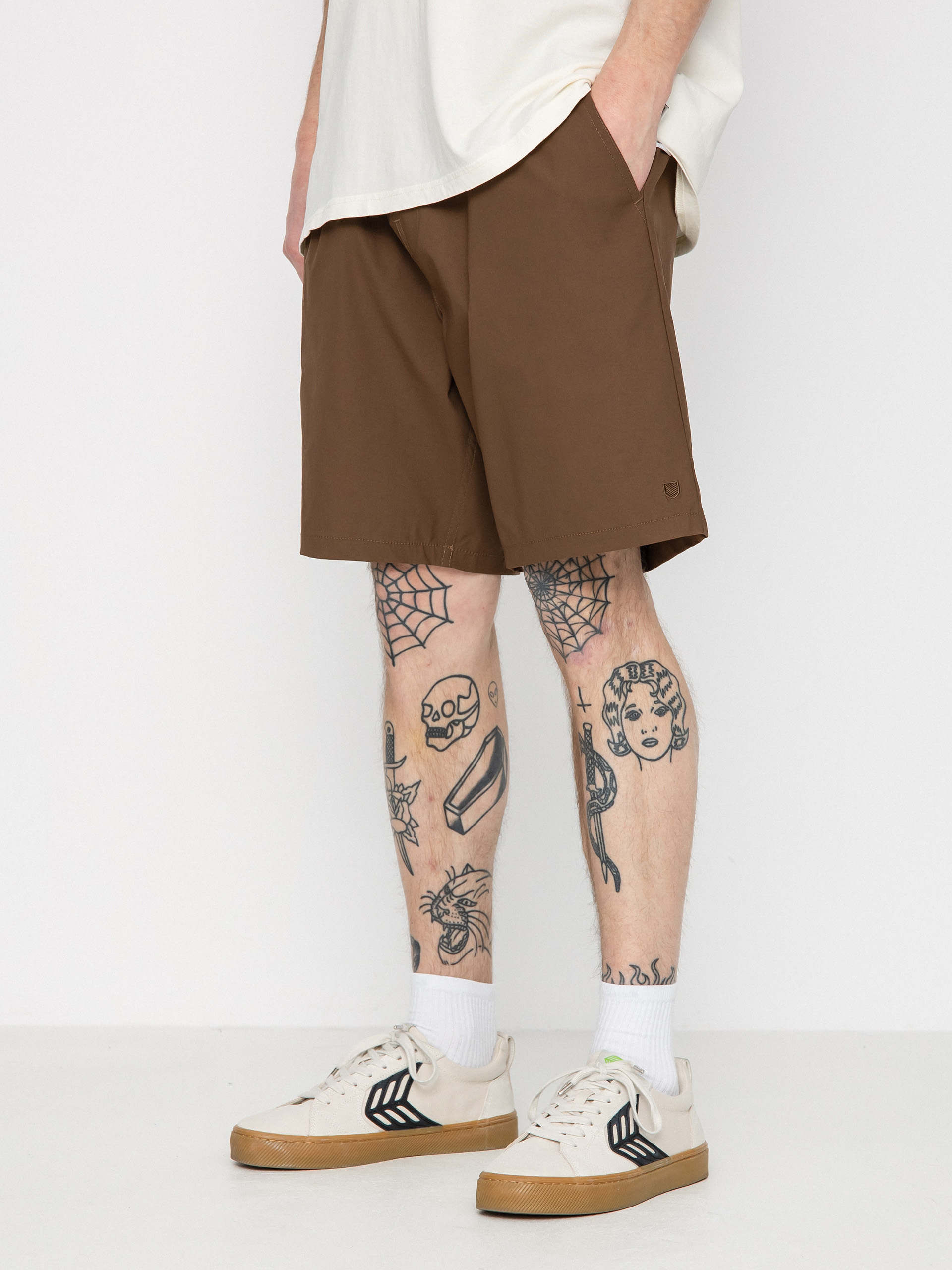 Brixton Steady Cinch X Rövidnadrág (dark earth)