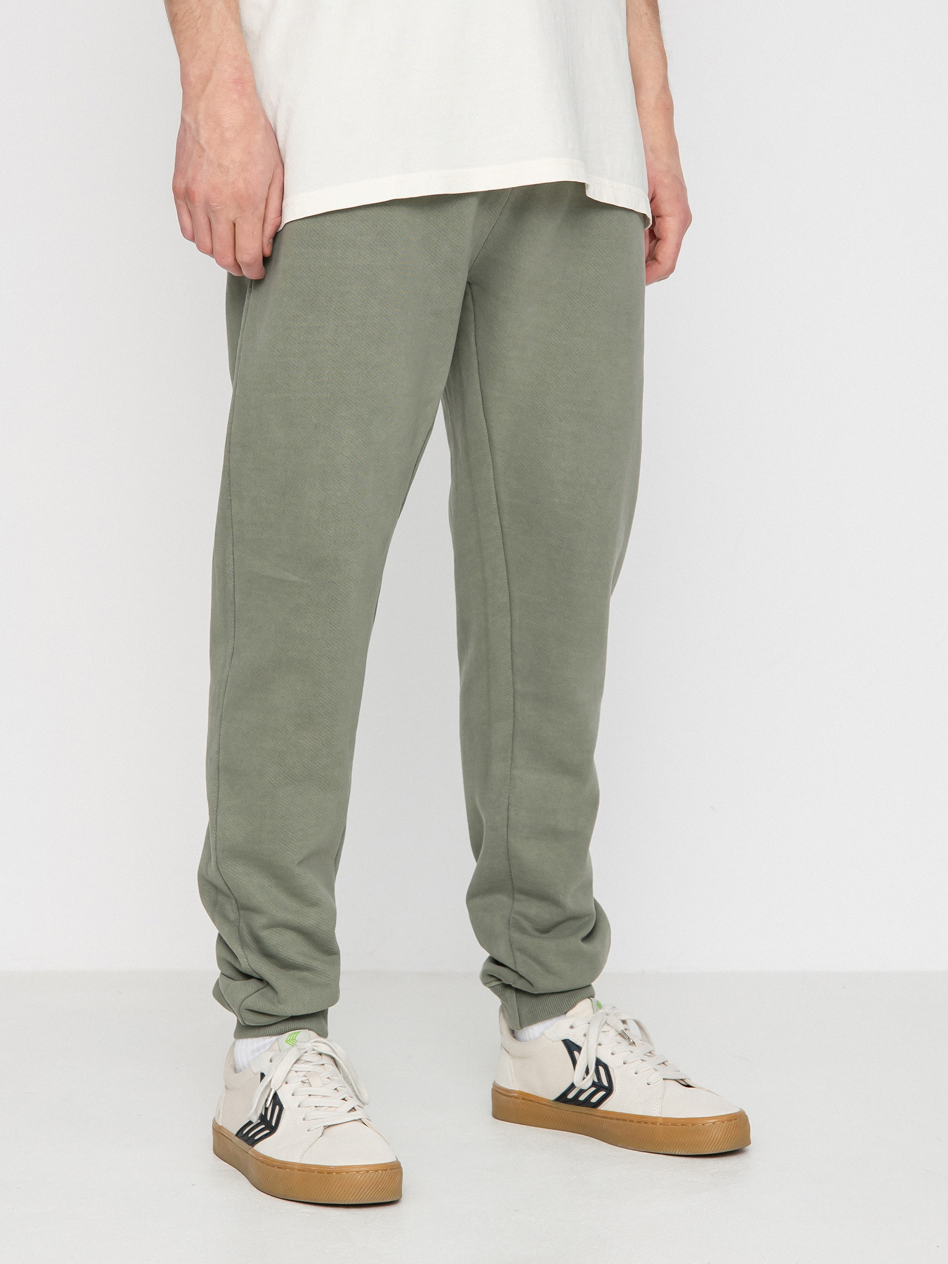 Brixton Vintage Reserve Jogger Kisnadrág (olive surplus vintage wash)
