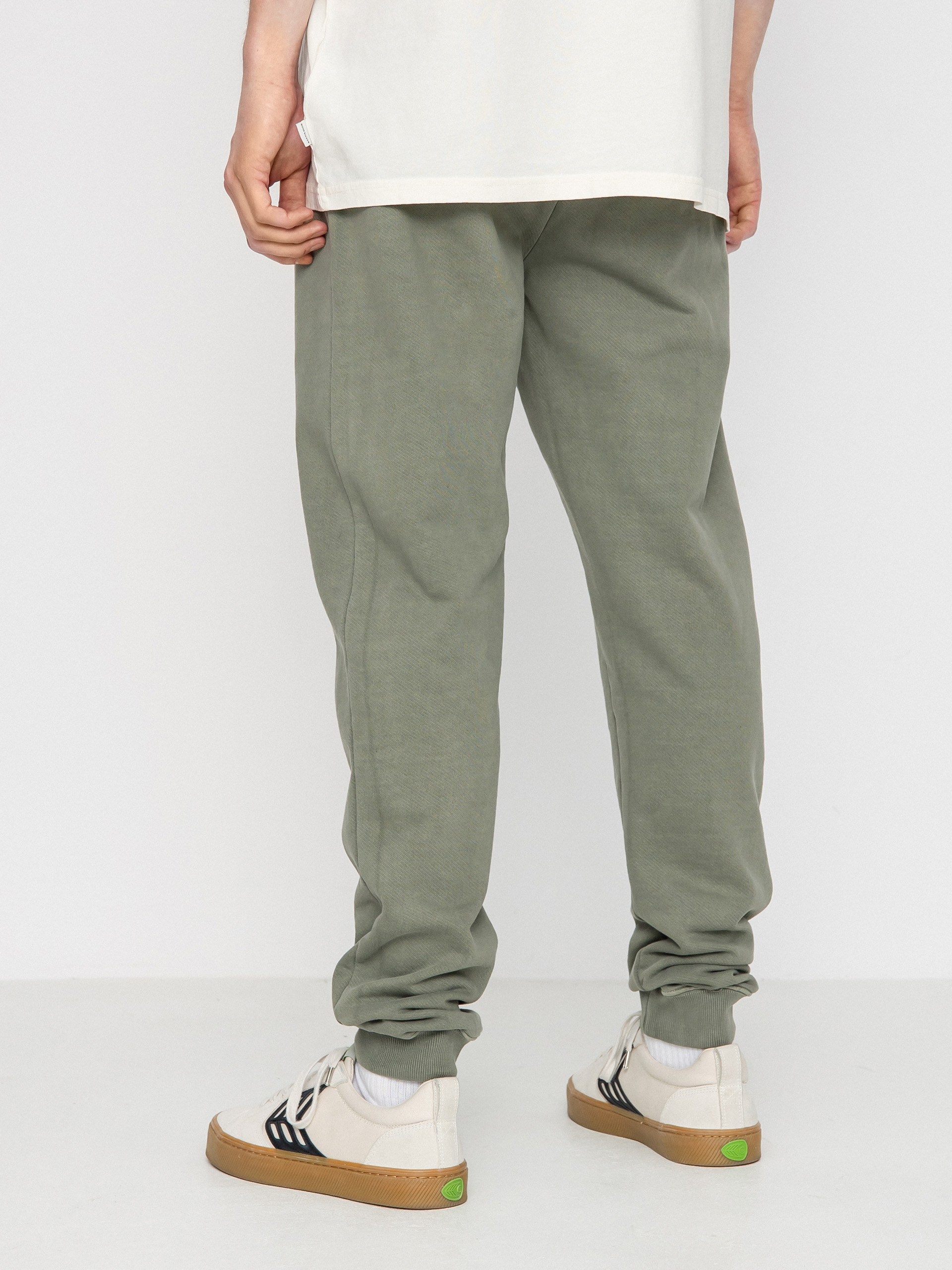 Brixton Vintage Reserve Jogger Kisnadrág (olive surplus vintage wash)