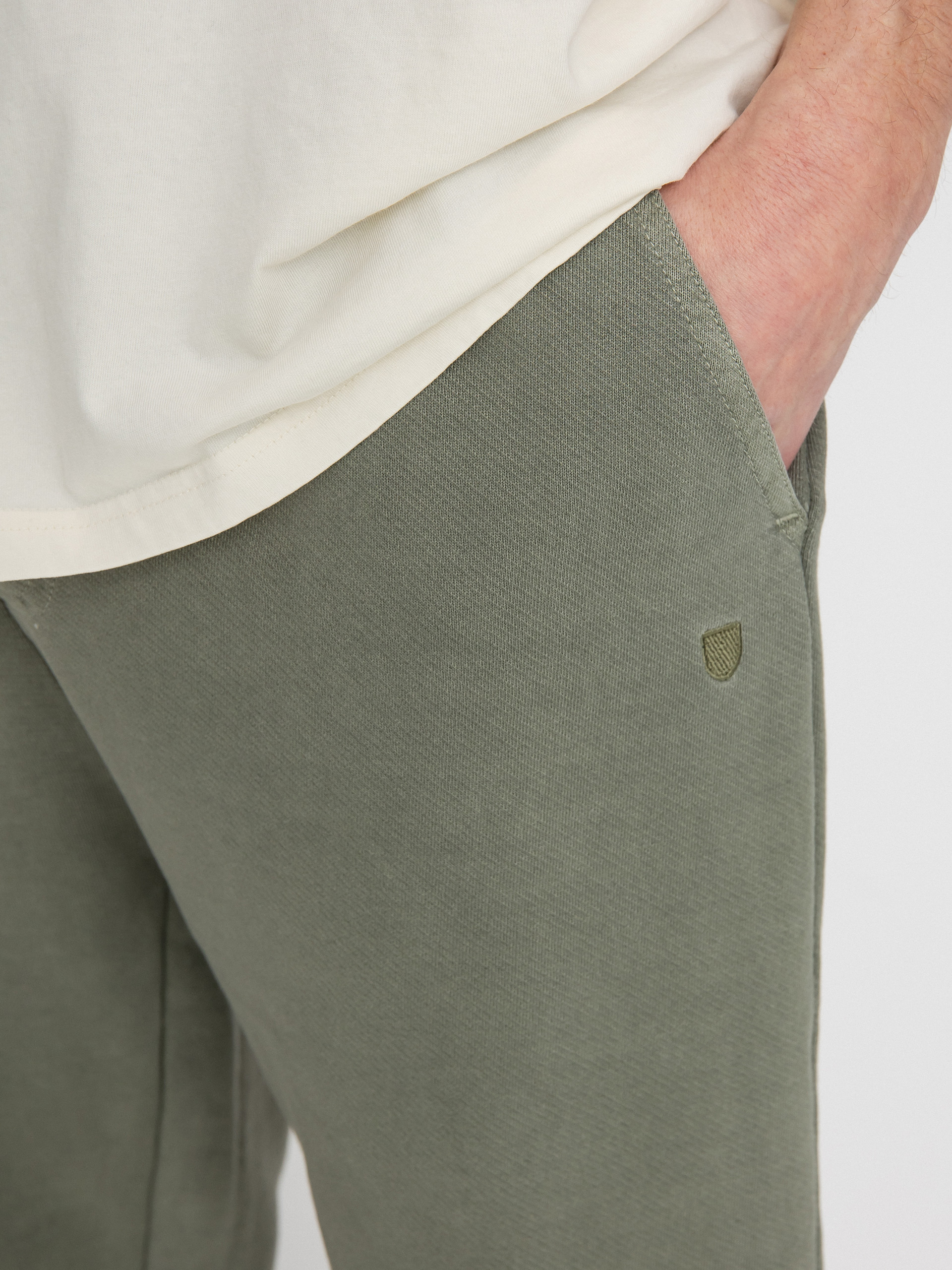 Brixton Vintage Reserve Jogger Kisnadrág (olive surplus vintage wash)