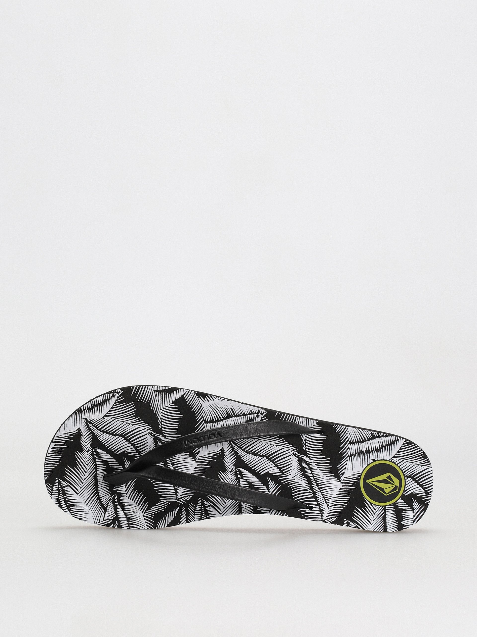 Volcom Color Me Spring Flip-flop papucsok Wmn (black white)