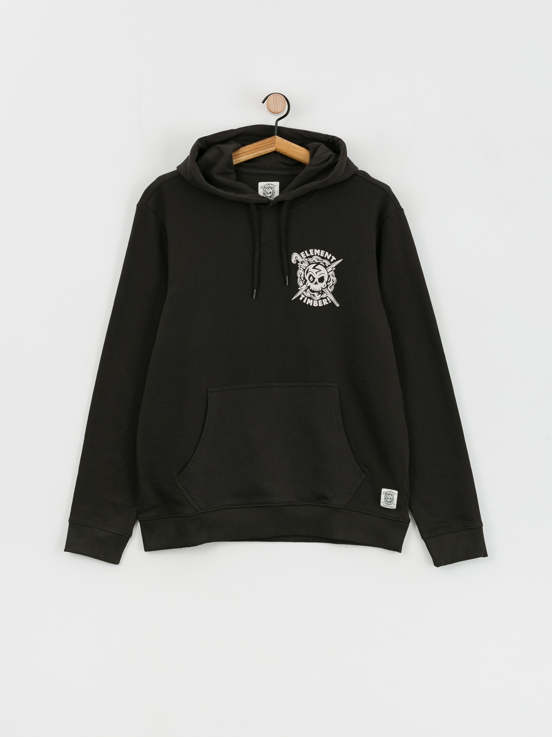 Element Passenger HD Kapucnis pulóver (off black)