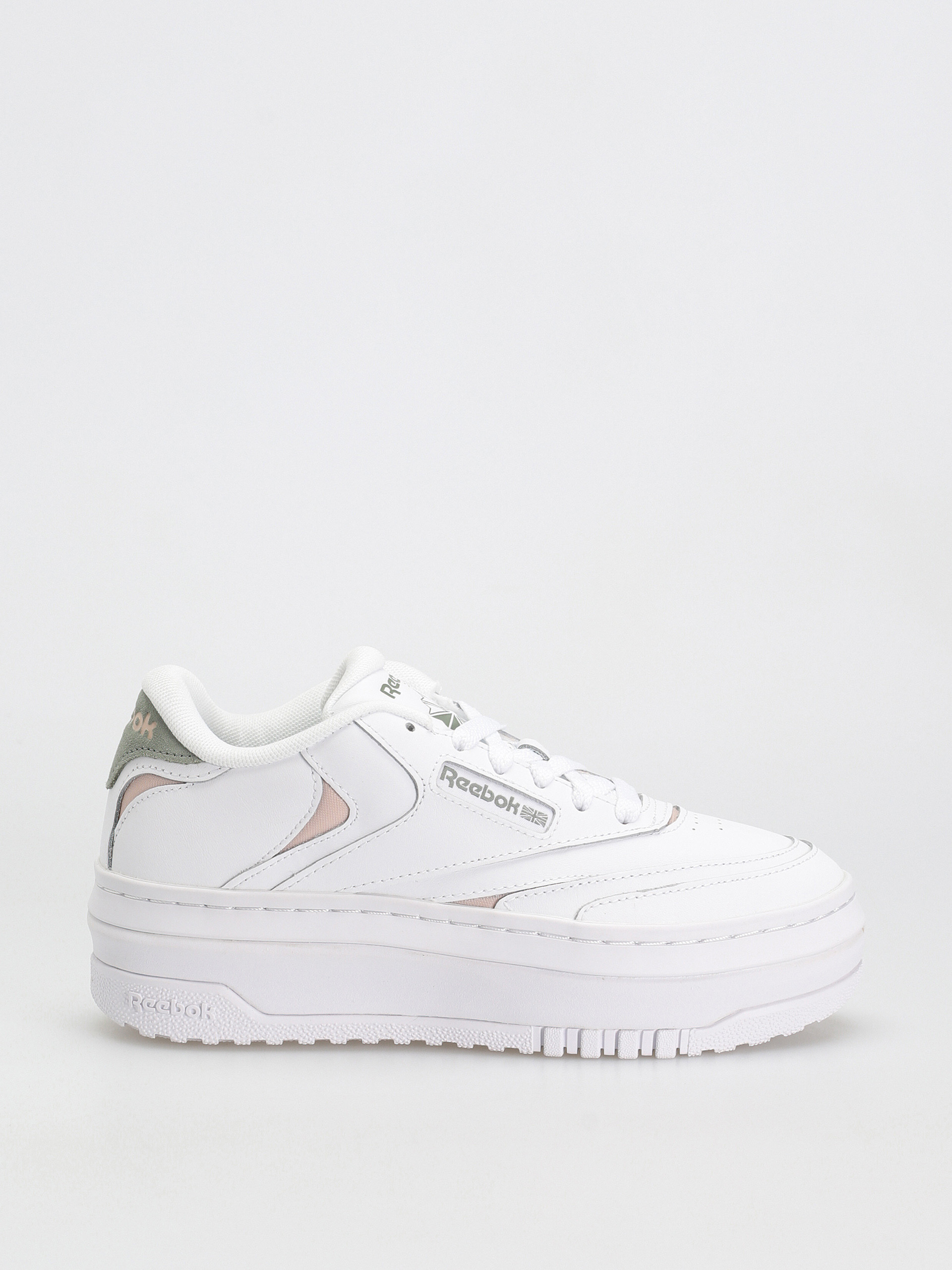 Reebok Club C Extra Cipők Wmn (ftwwht/hargrn/sofecr)