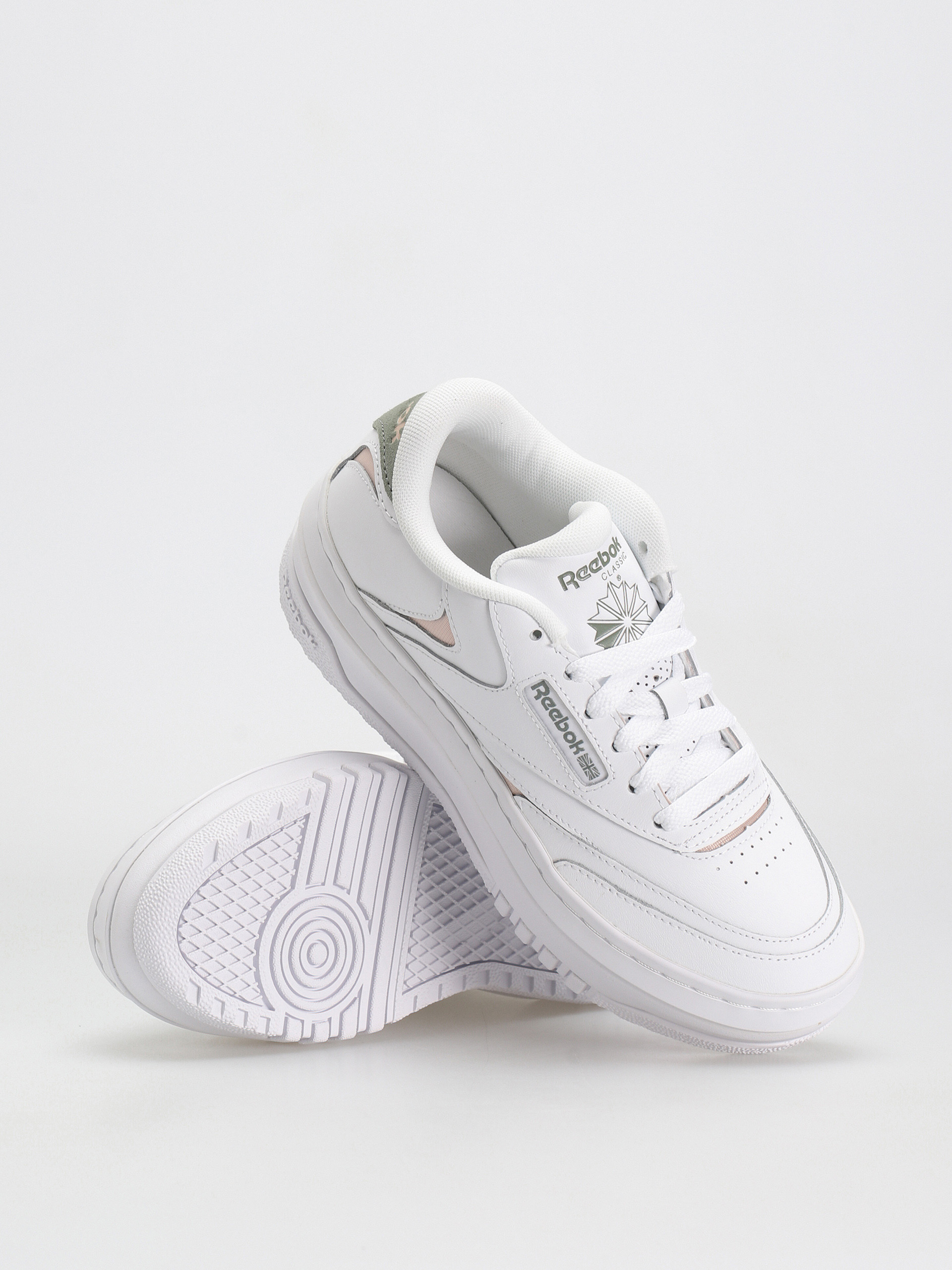 Reebok Club C Extra Cipők Wmn (ftwwht/hargrn/sofecr)