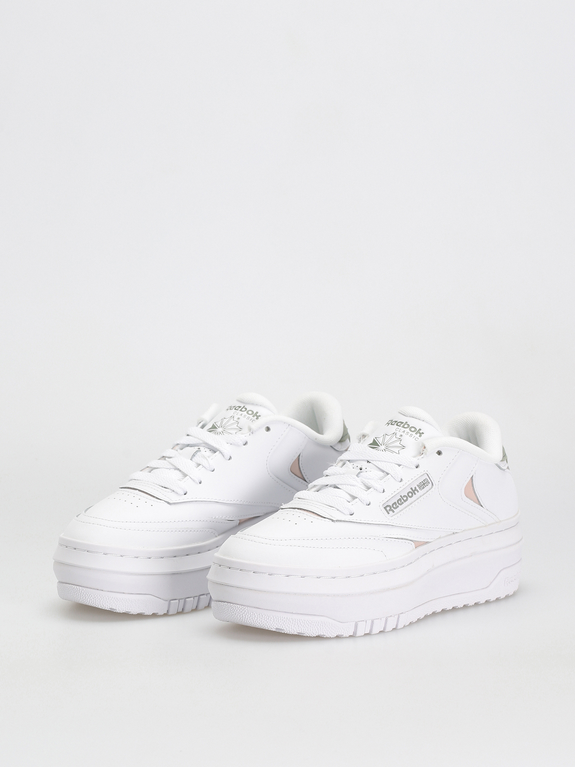 Reebok Club C Extra Cipők Wmn (ftwwht/hargrn/sofecr)