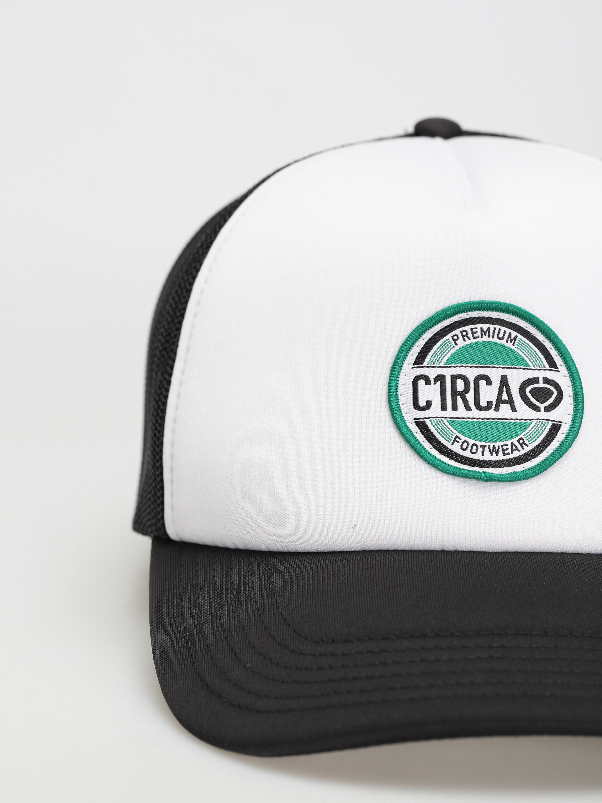 Circa Premium Trucker Baseball sapka (white/black)