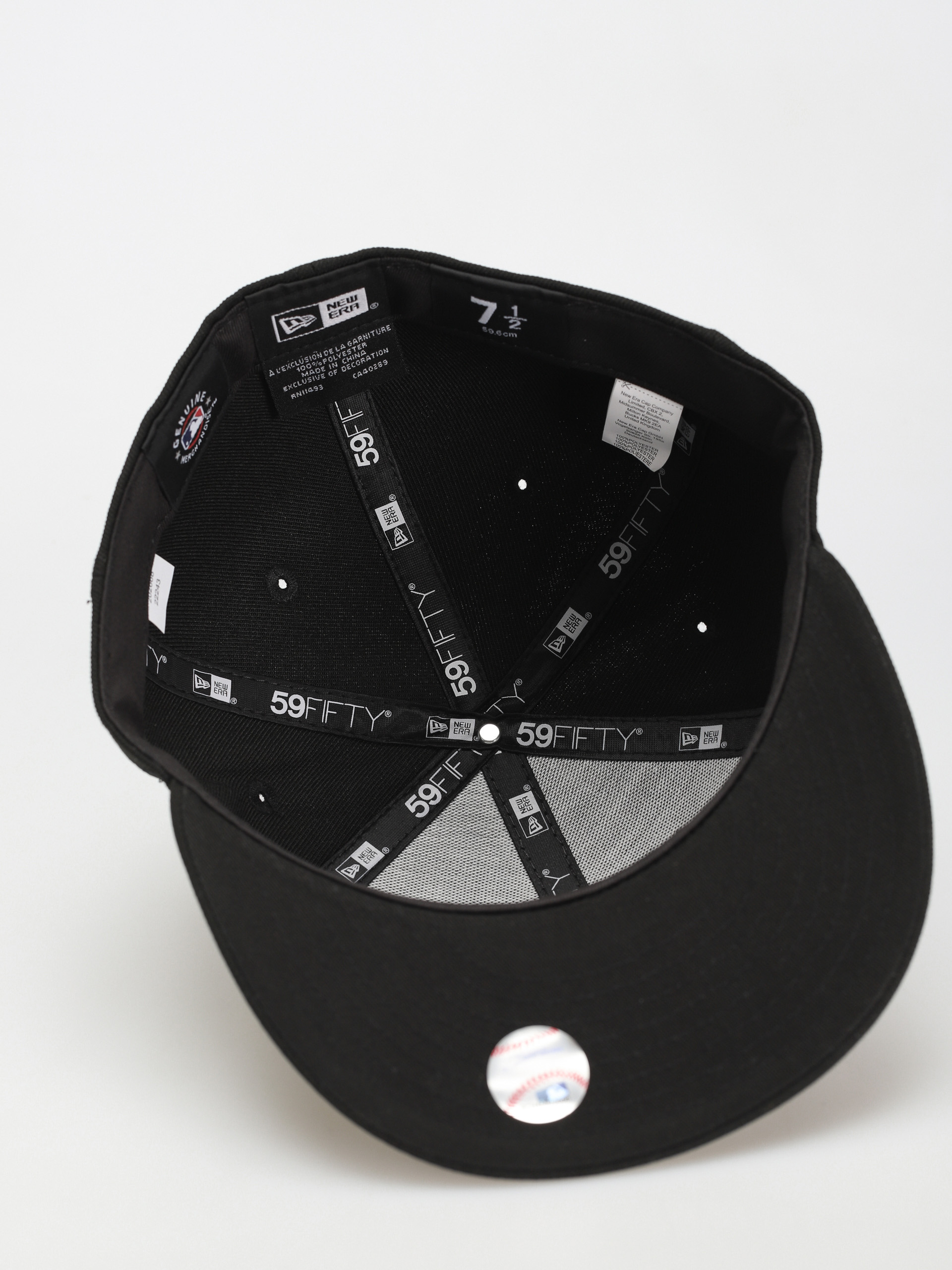 New Era League Essential 59Fifty New York Yankees Baseball sapka (black/black)