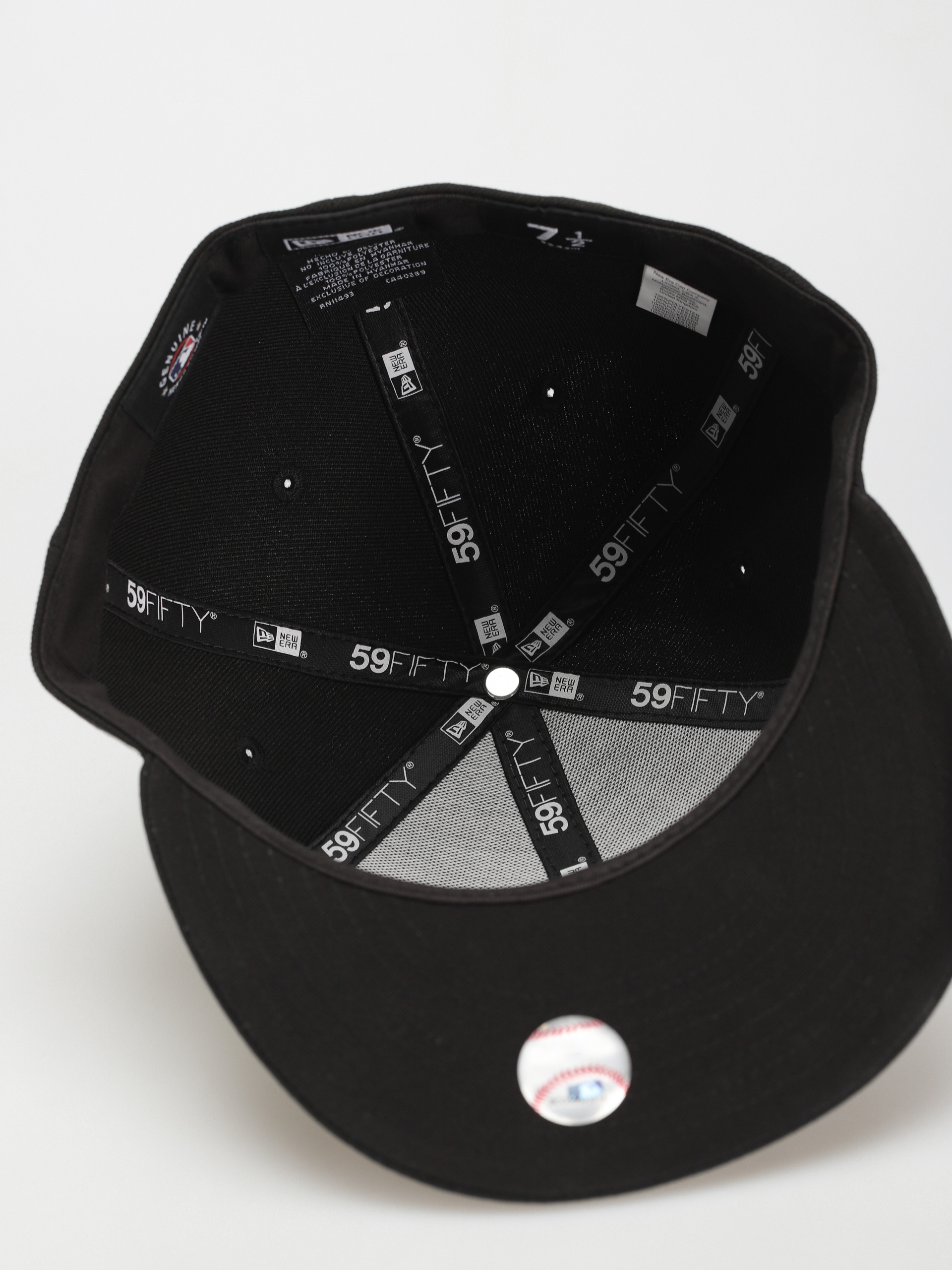 New Era League Essential 59Fifty New York Yankees Baseball sapka (black/white)