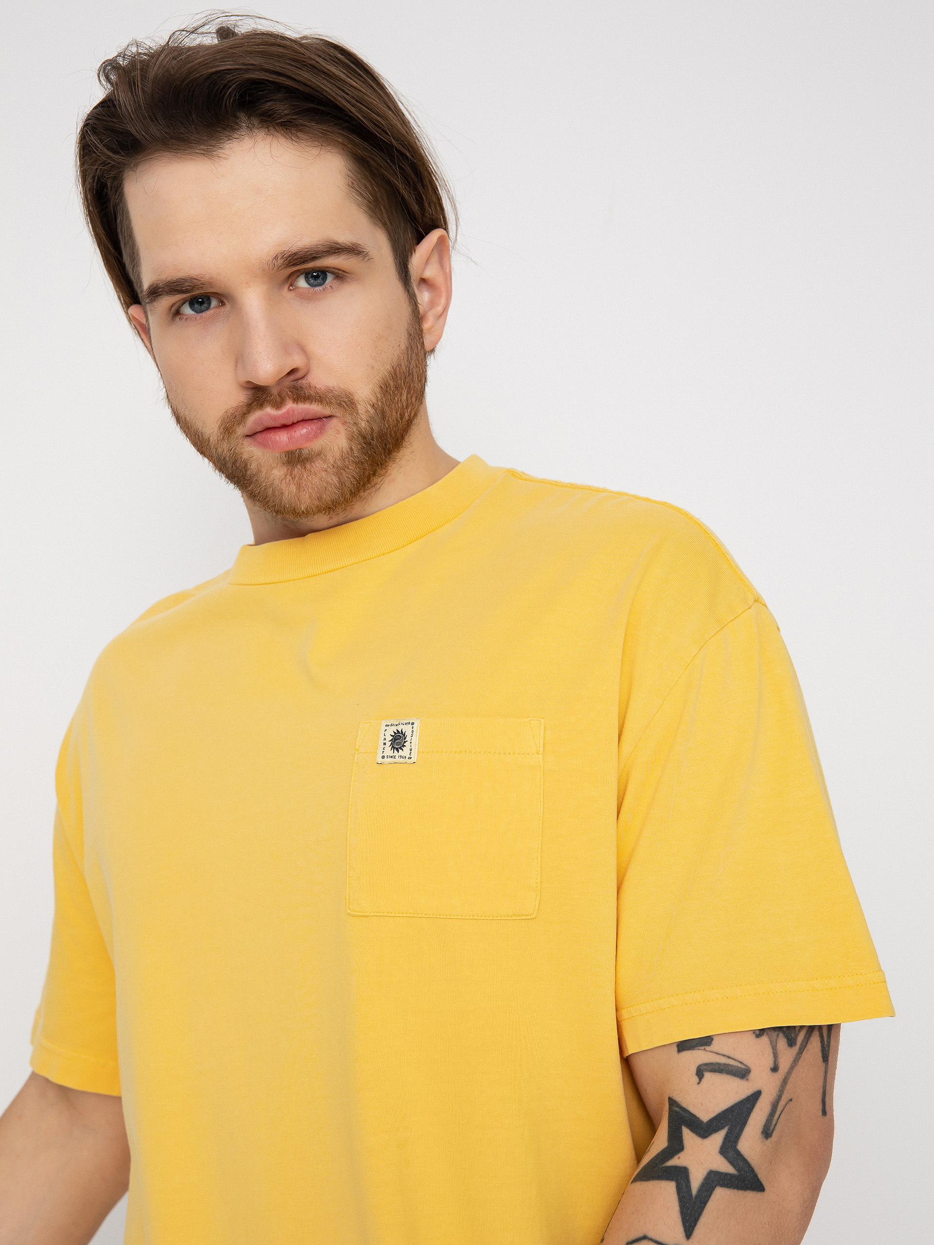 Quiksilver Natural Dye póló (wheat)