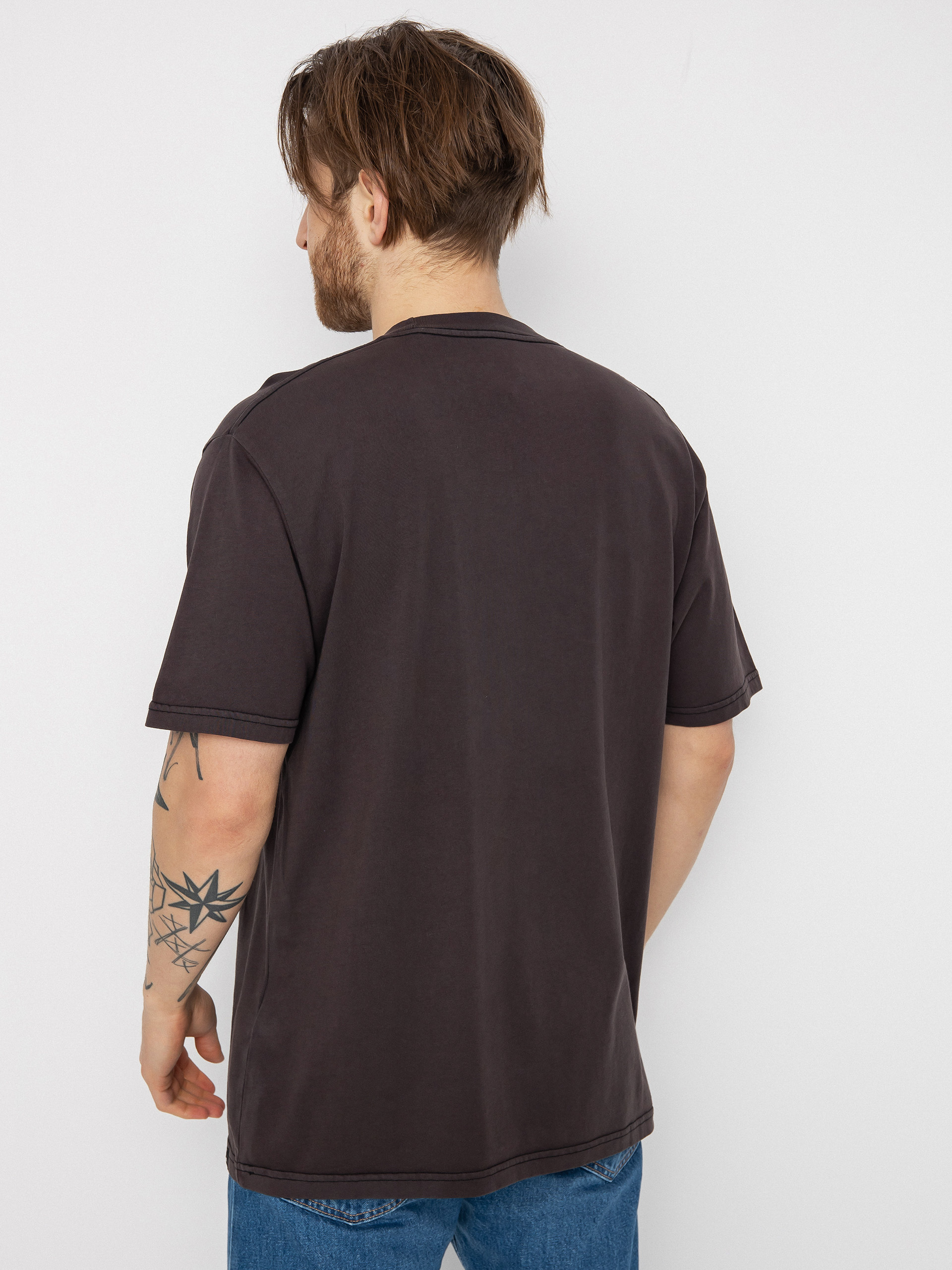 DC Upper Class póló (black enzyme wash)