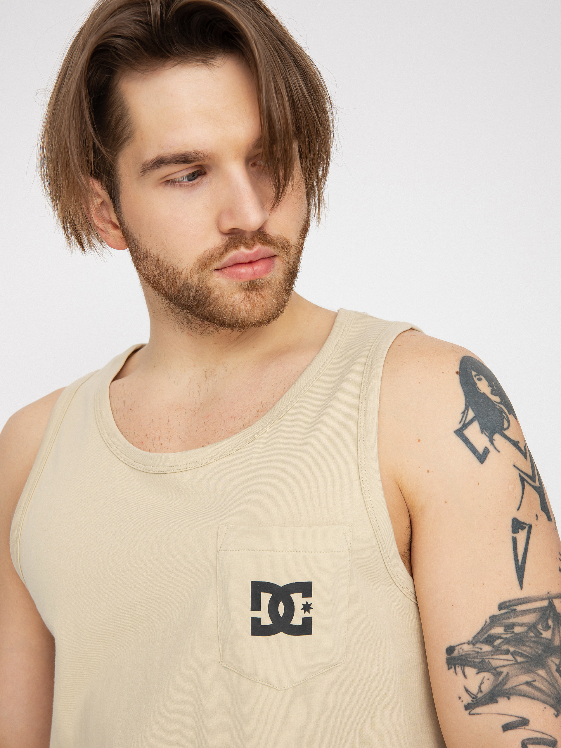 DC Star Pocket póló (overcast)