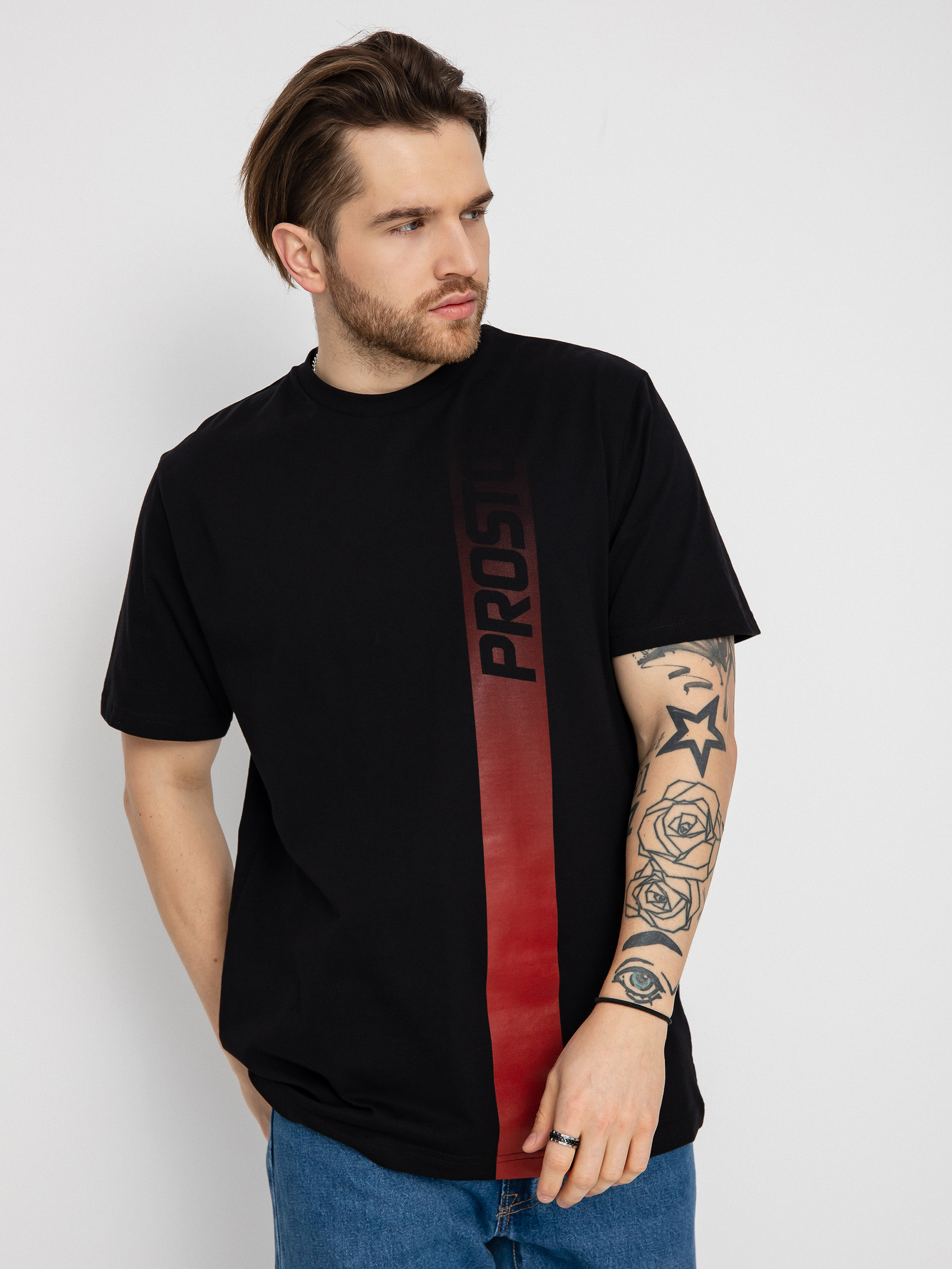 Prosto Wagen póló (black)