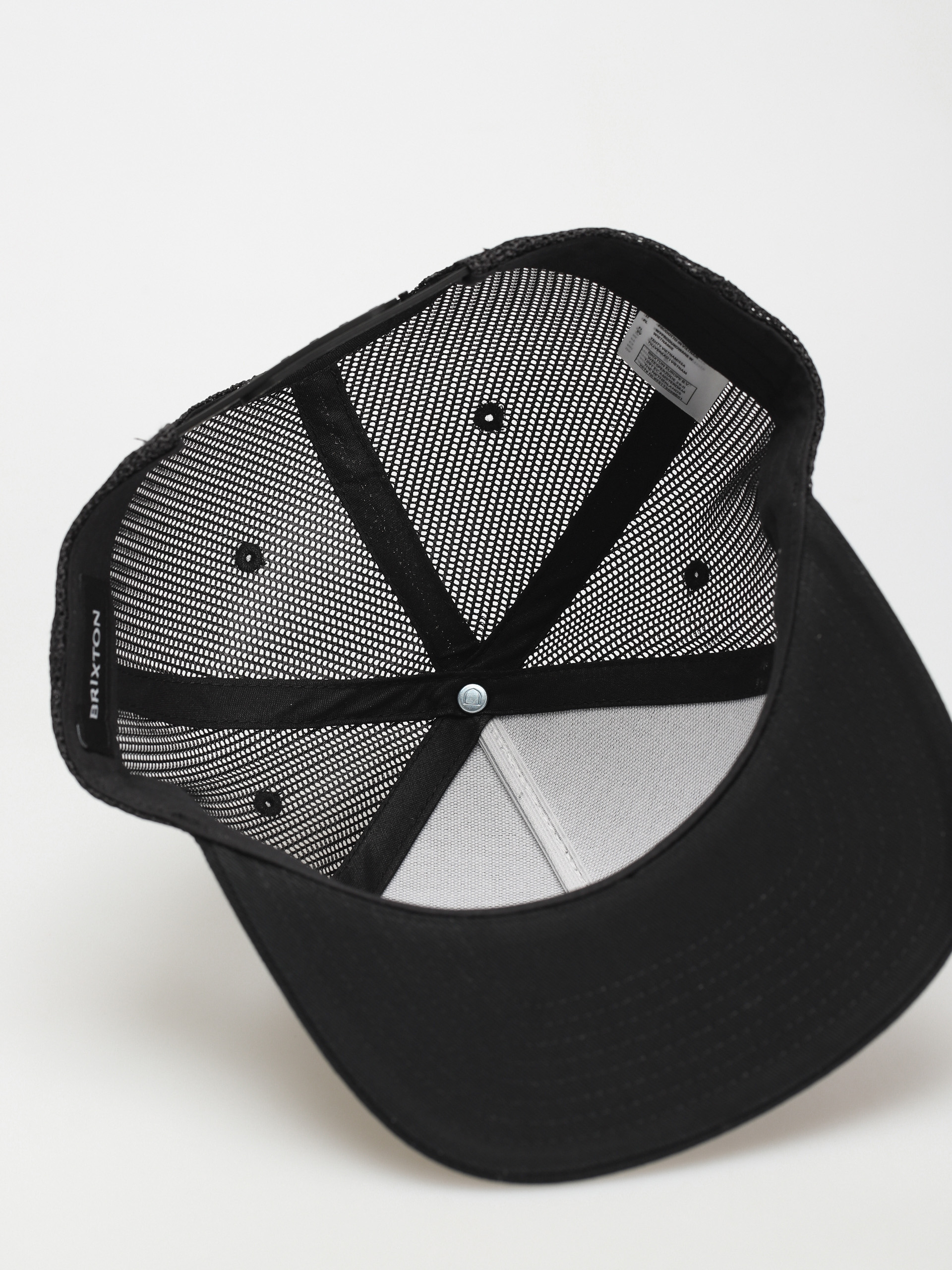 Brixton Palmer Proper Mp Mesh Cap Baseball sapka (black/black)
