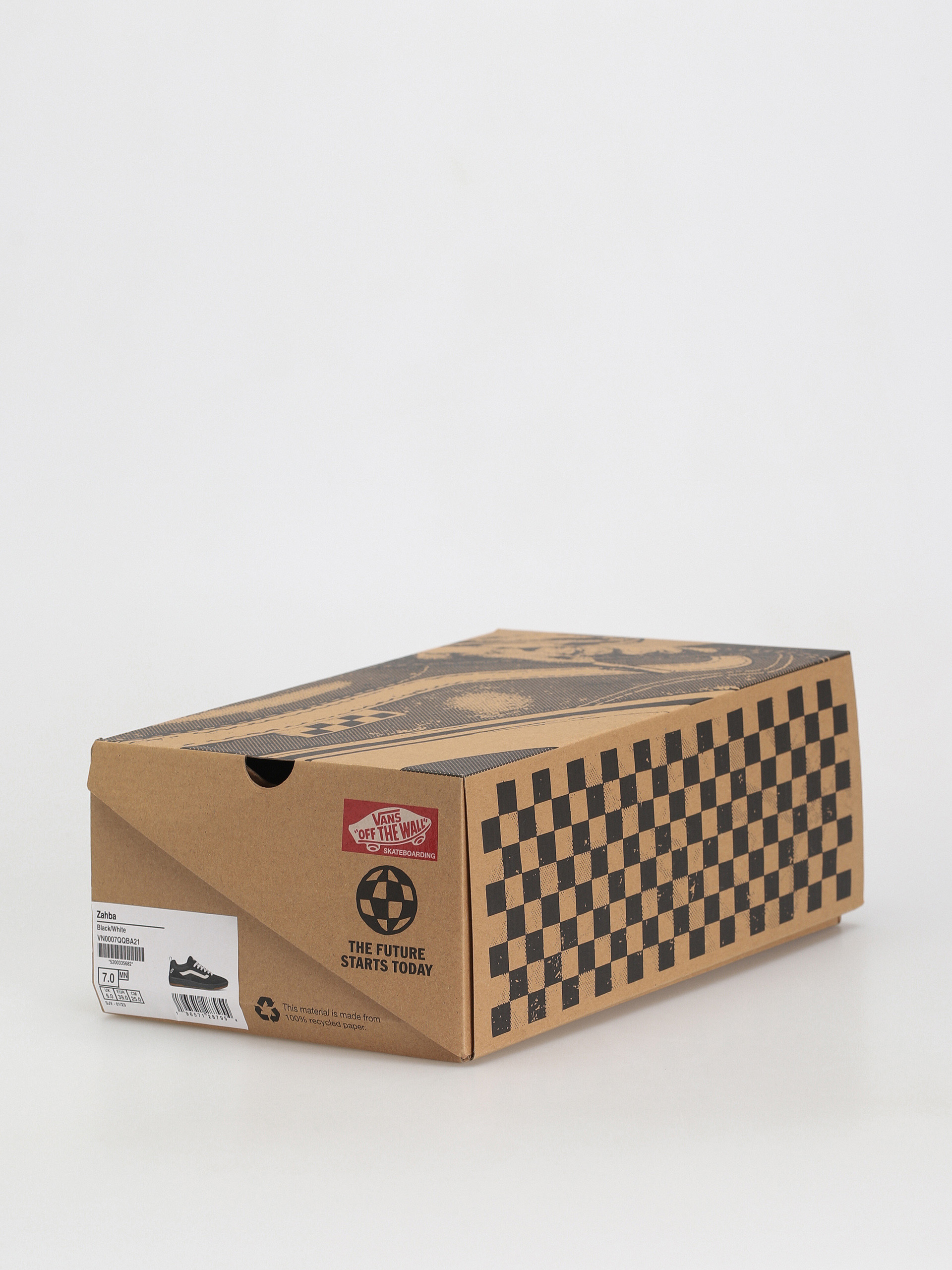 Vans Zahba Cipők (black/white)