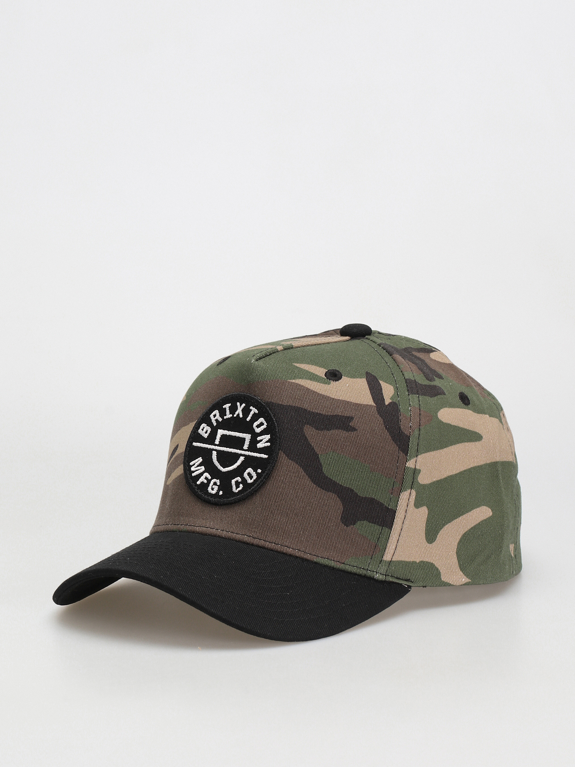 Brixton Crest C Mp Snapback Baseball sapka (camo surplus/black)