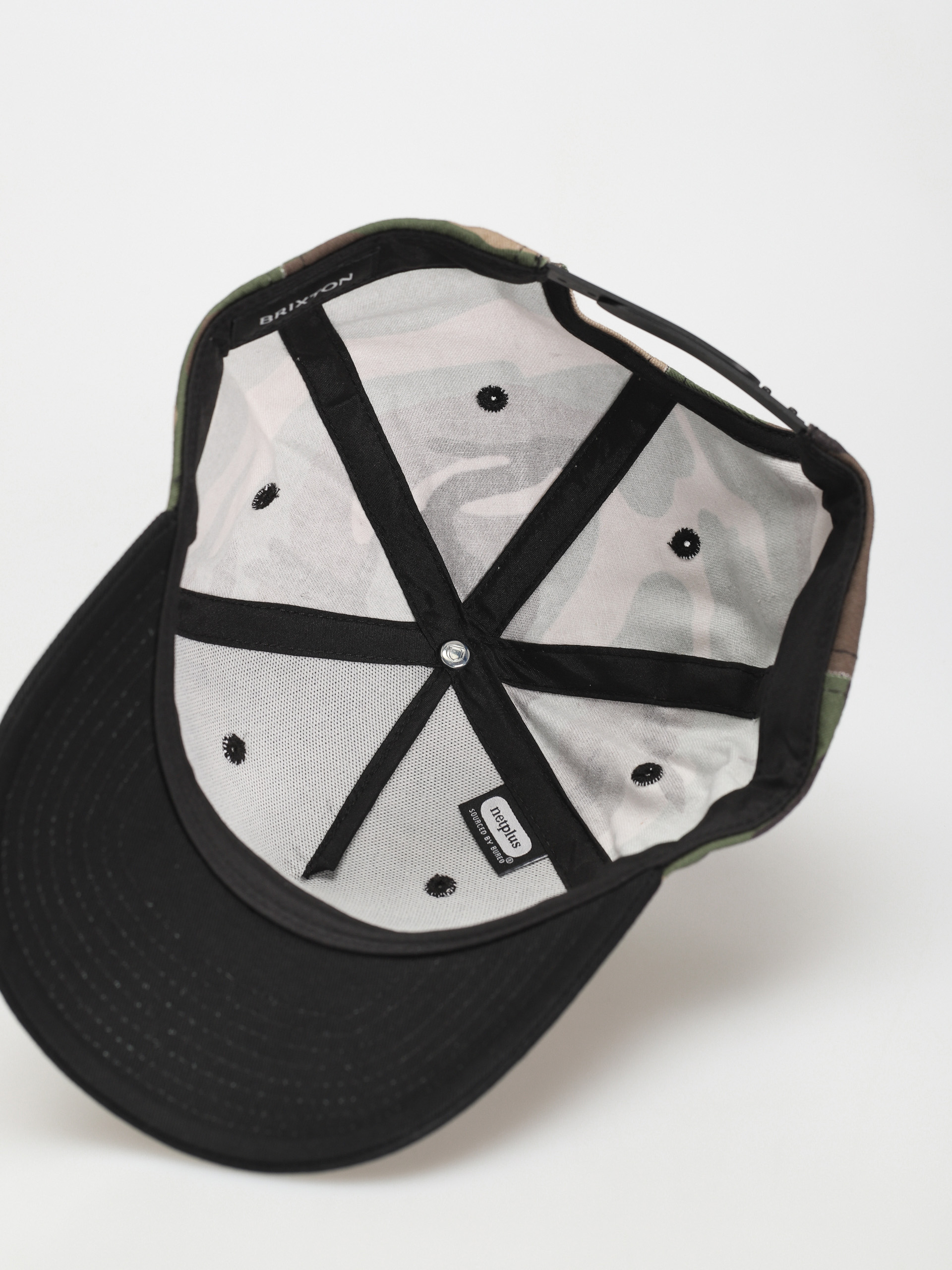 Brixton Crest C Mp Snapback Baseball sapka (camo surplus/black)