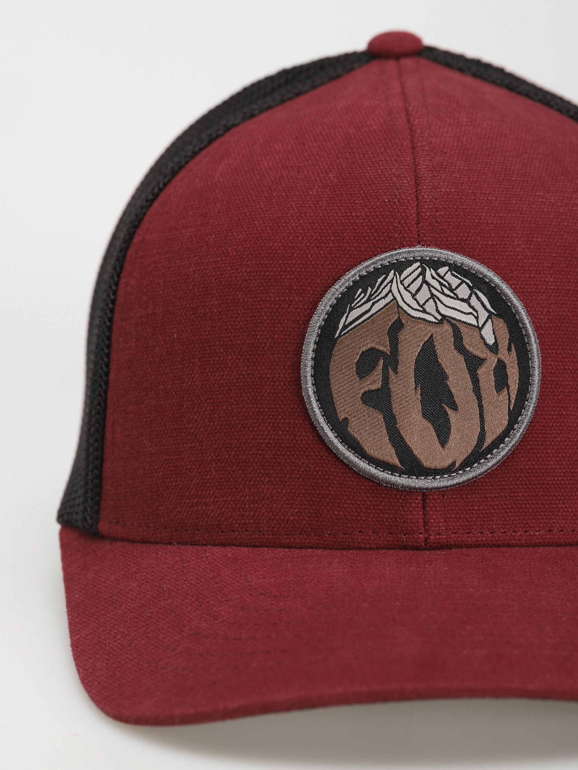 Fox Turnouts Mesh Flexfit Baseball sapka (scarlet)