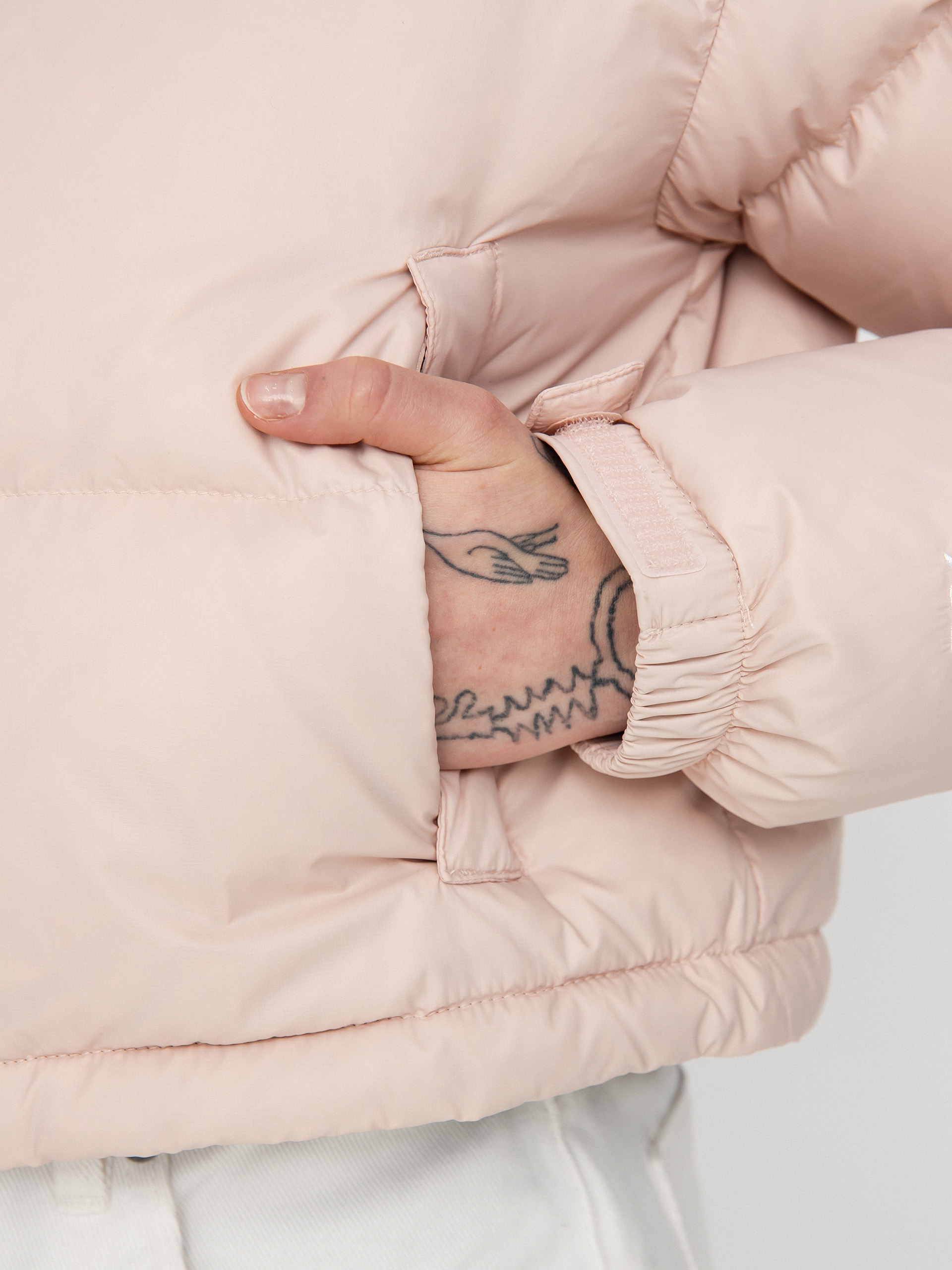 The North Face Nuptse Short Dzseki Wmn (pink moss)