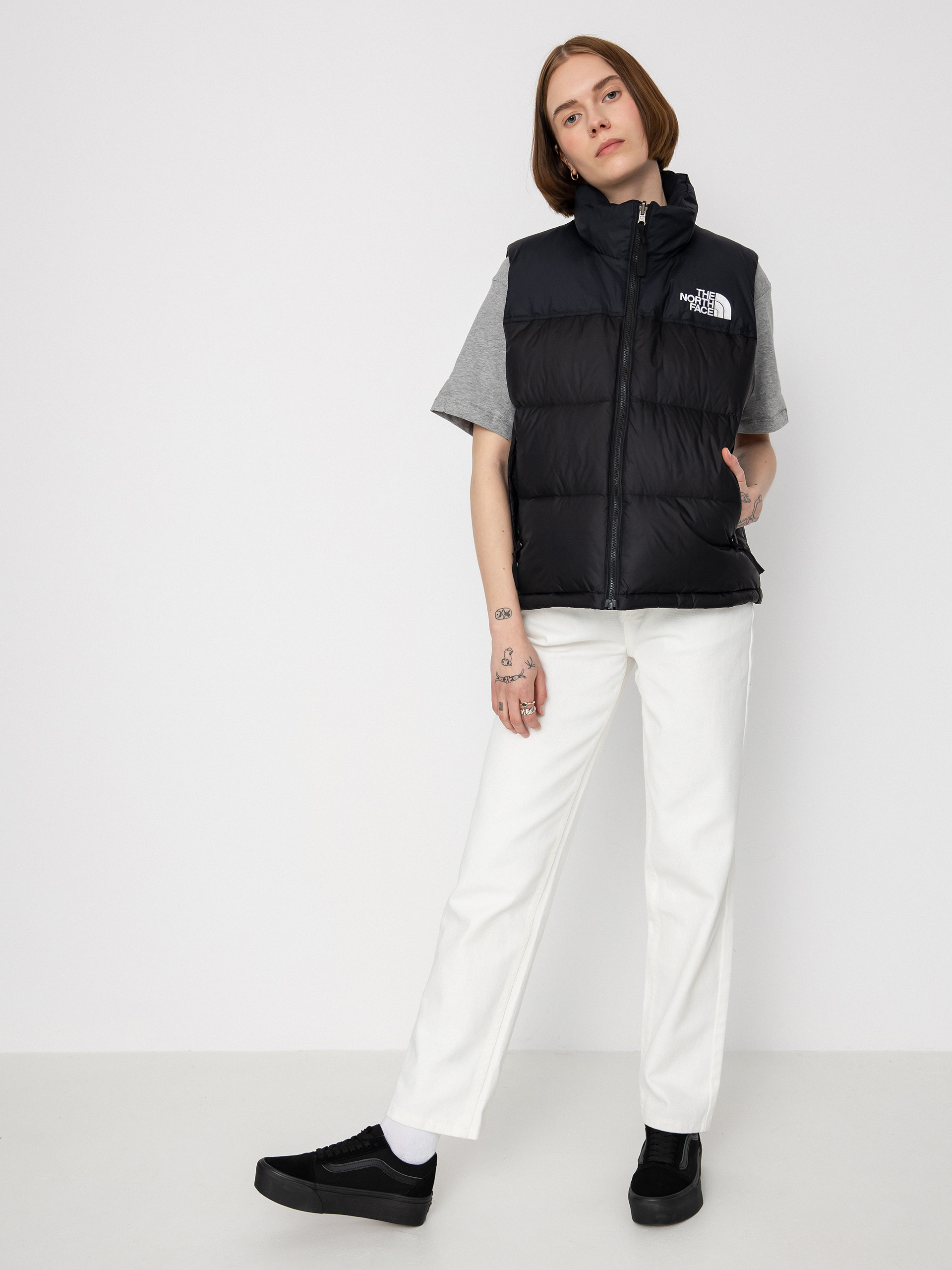 The North Face 1996 Retro Nuptse Vest Mellény Wmn (r tnf black)