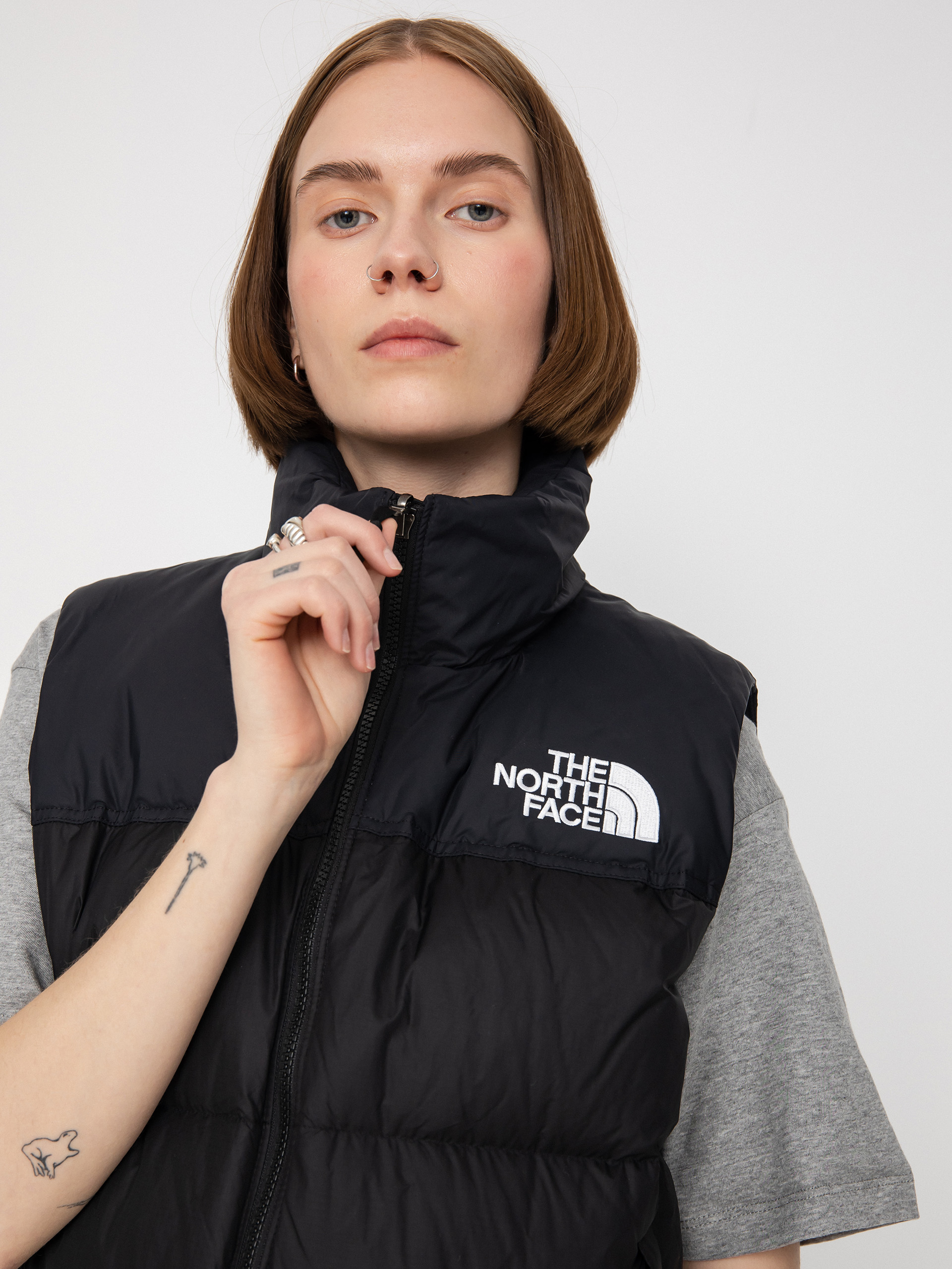 The North Face 1996 Retro Nuptse Vest Mellény Wmn (r tnf black)