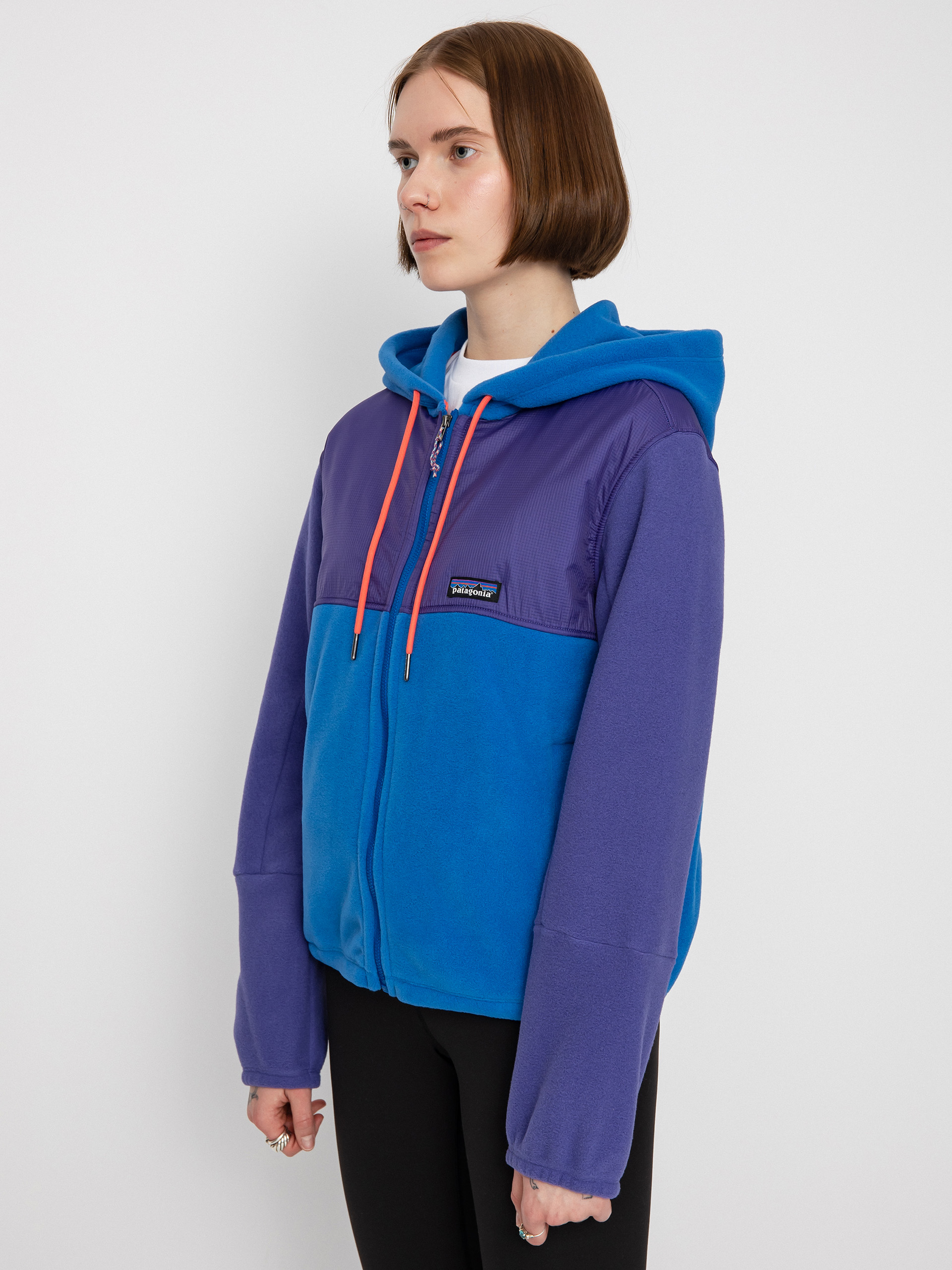 Női Patagonia Microdini Hoody Polár pulóver (bayou blue)