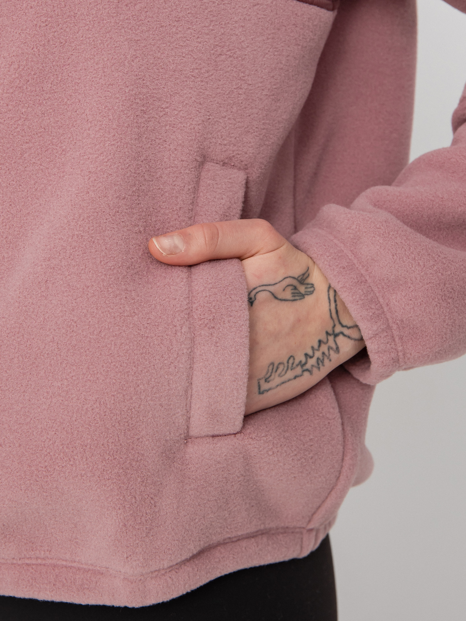 Női Patagonia Microdini Hoody Polár pulóver (evening mauve)