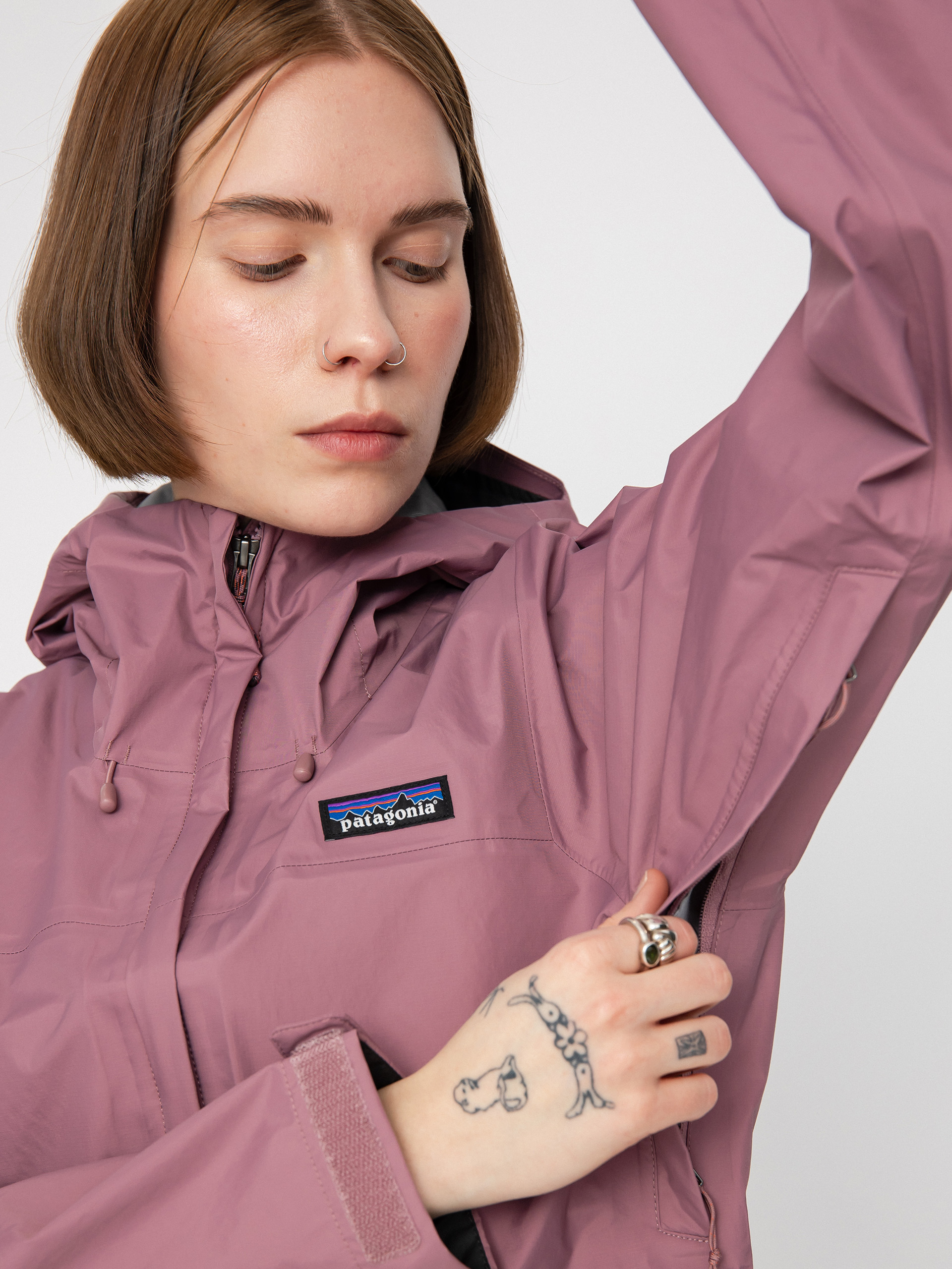 Patagonia Torrentshell 3L Dzseki Wmn (evening mauve)