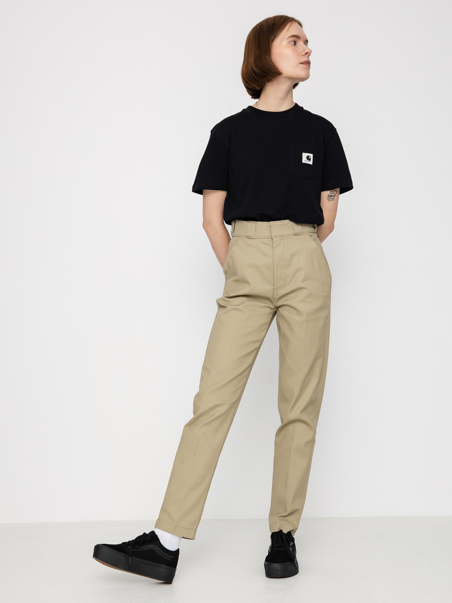 Dickies Whitford Kisnadrág Wmn (khaki)