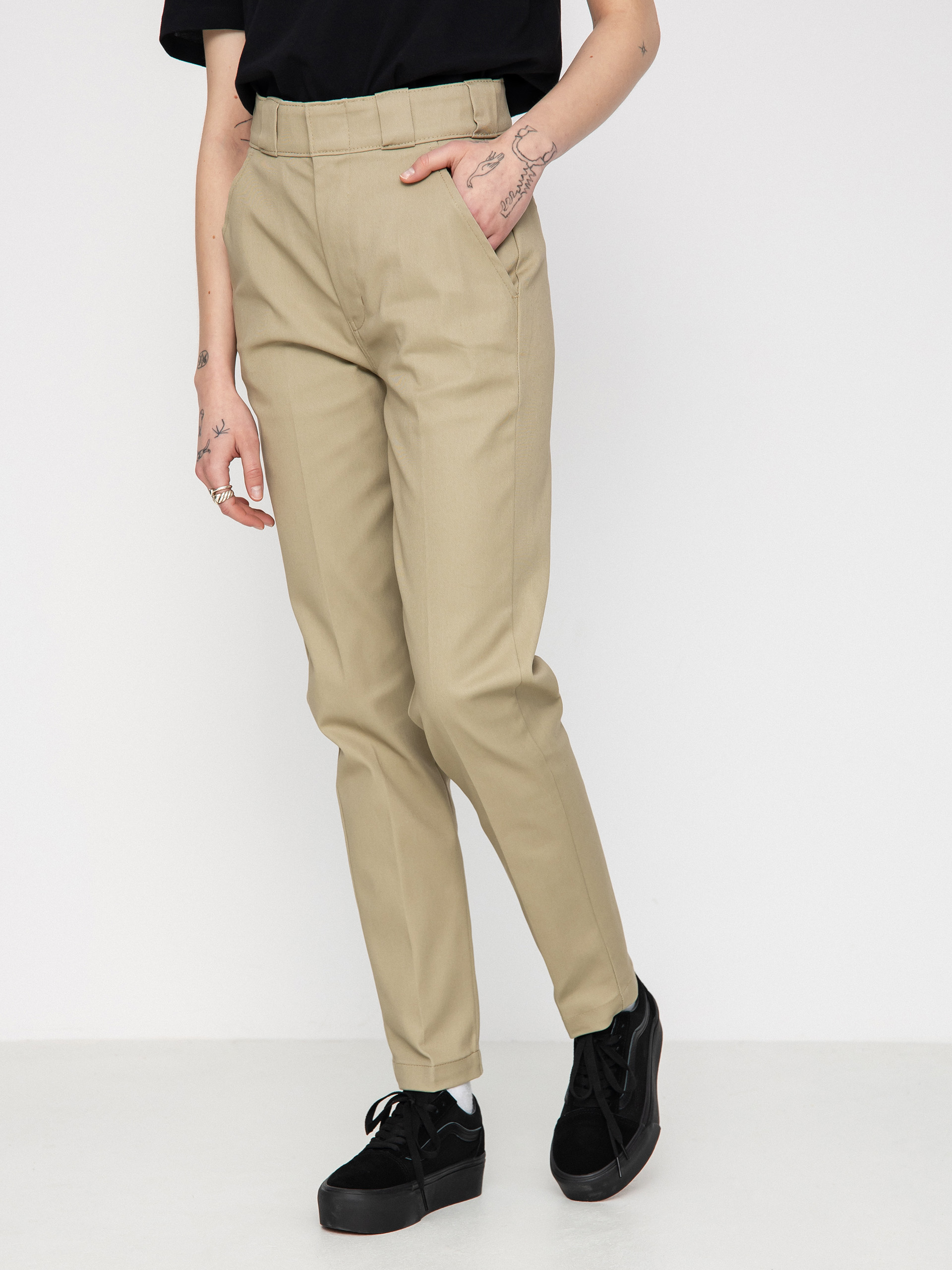 Dickies Whitford Kisnadrág Wmn (khaki)