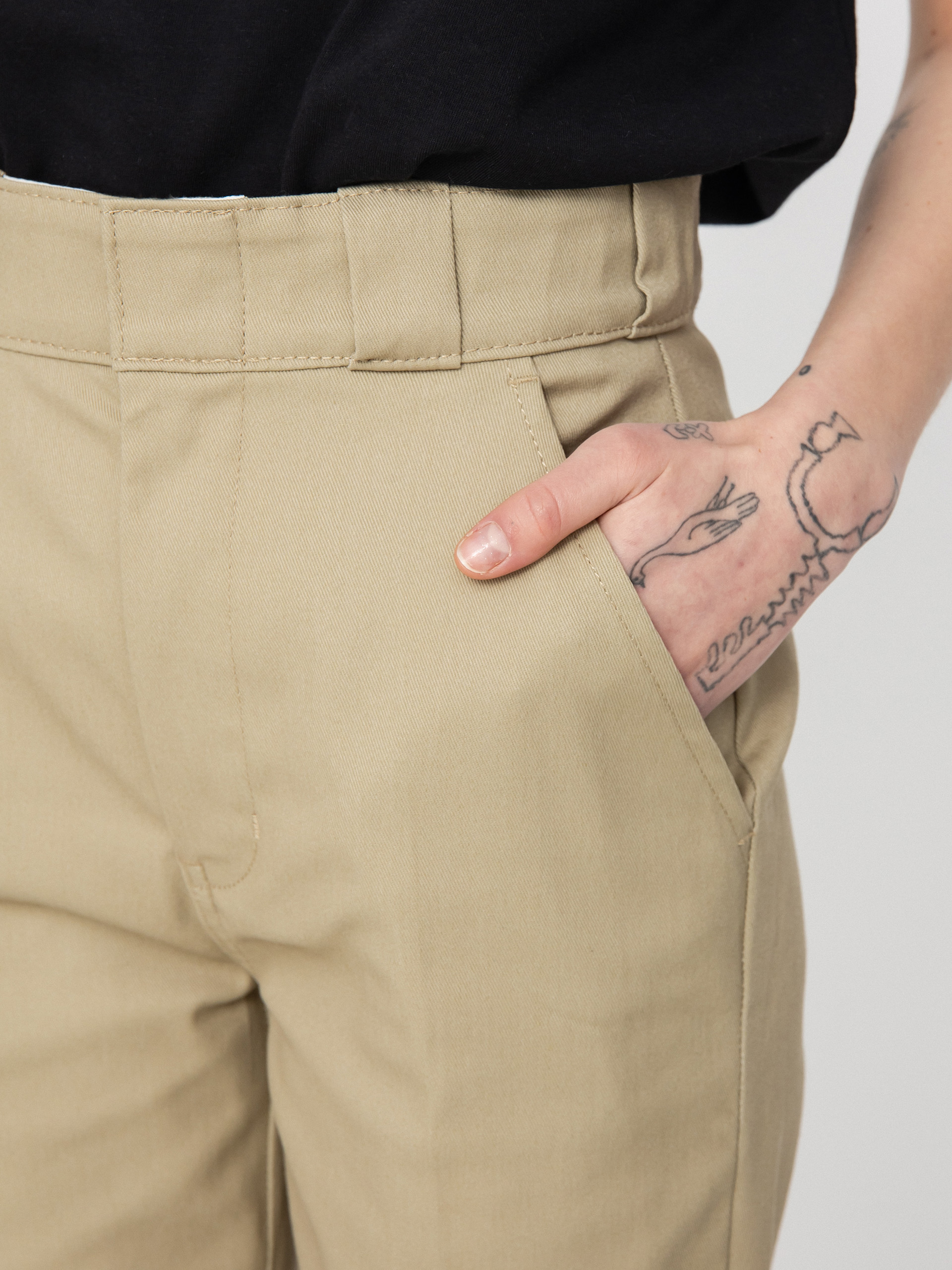 Dickies Whitford Kisnadrág Wmn (khaki)