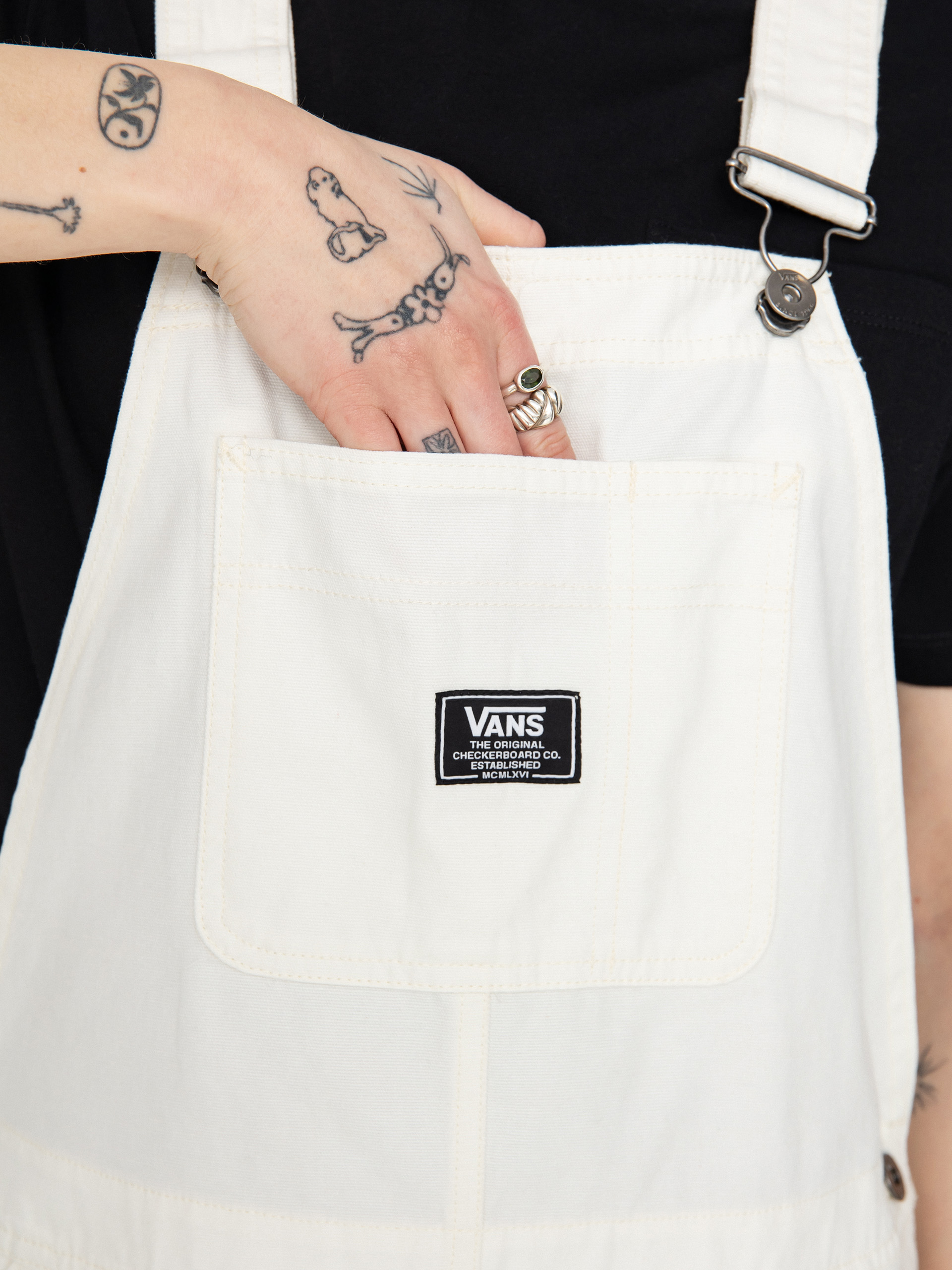 Vans Ground Work Skirtall Ruha Wmn (marshmallow)