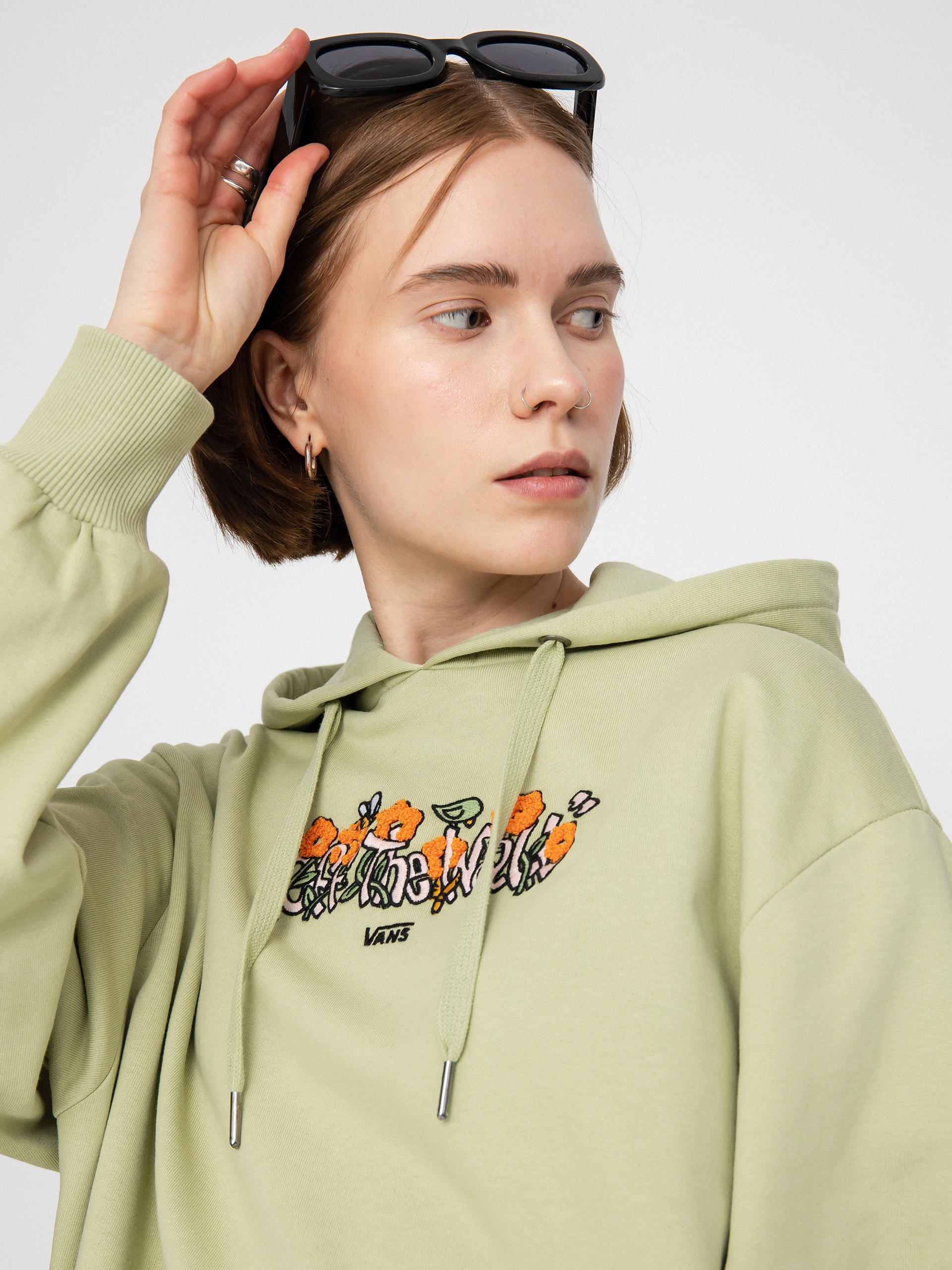 Vans Field HD Kapucnis pulóver Wmn (lint)