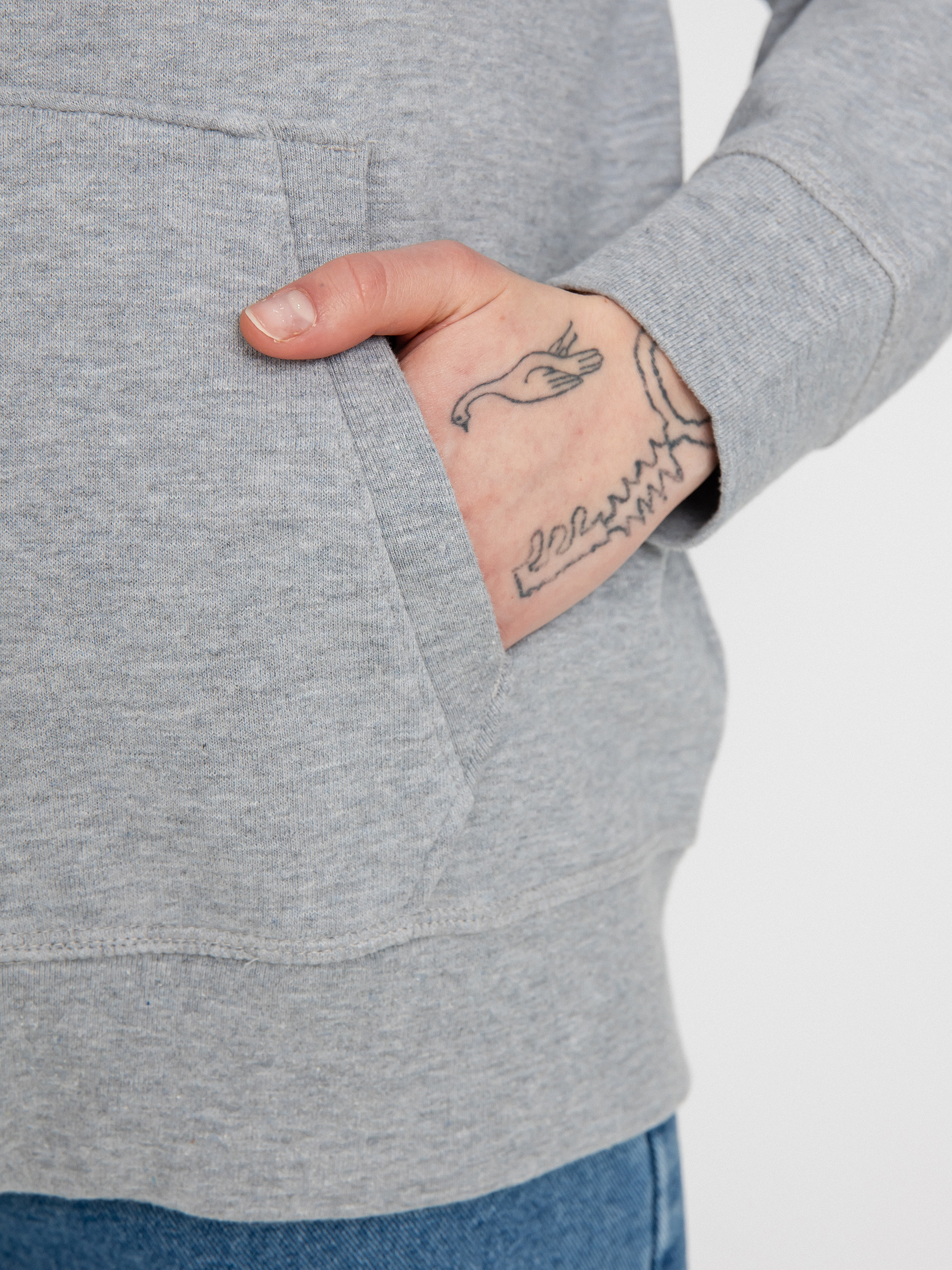 Levi's® Standard ZHD Kapucnis pulóver (heather grey)