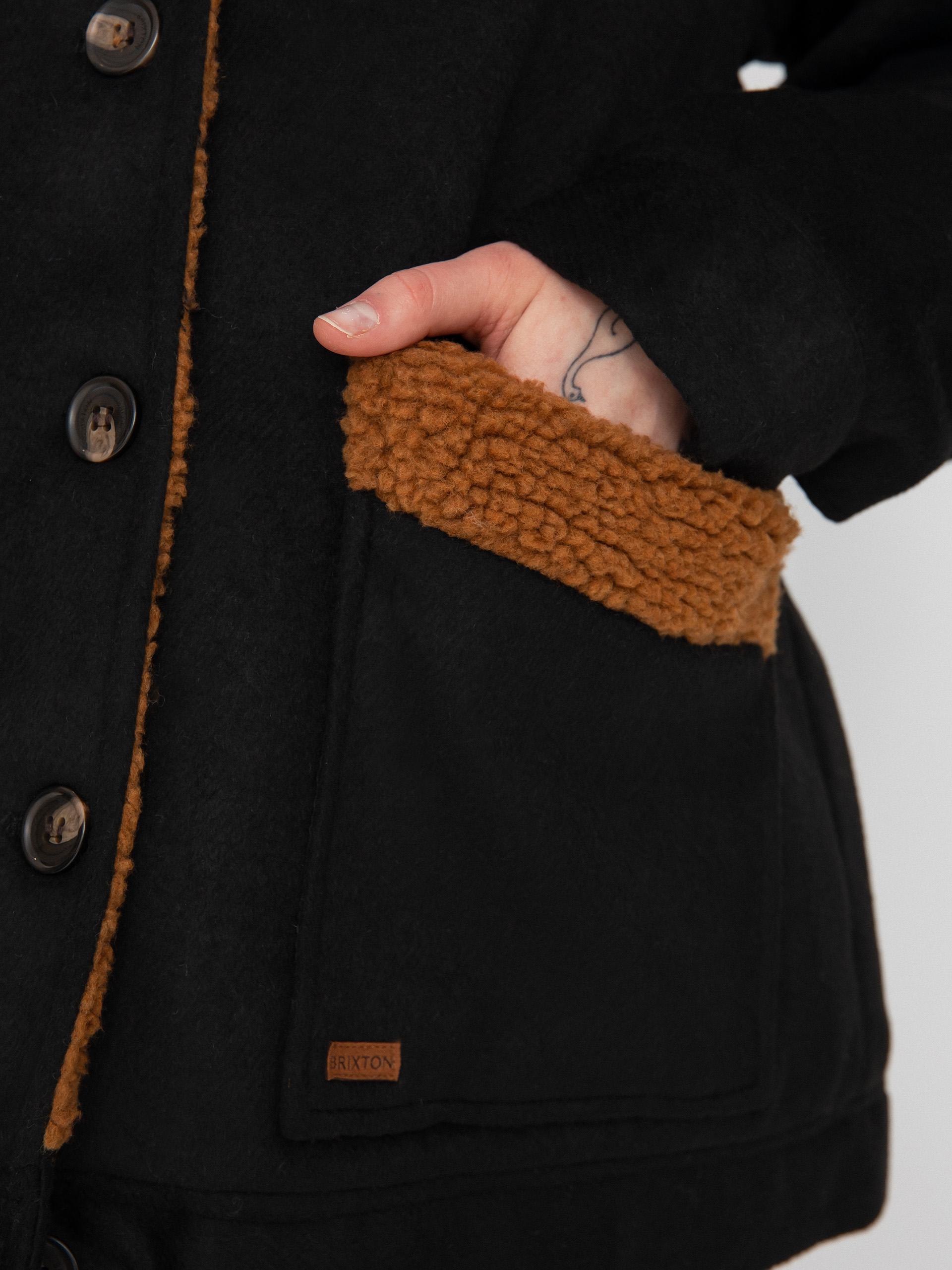 Brixton Nouvelle Coat Dzseki Wmn (black)