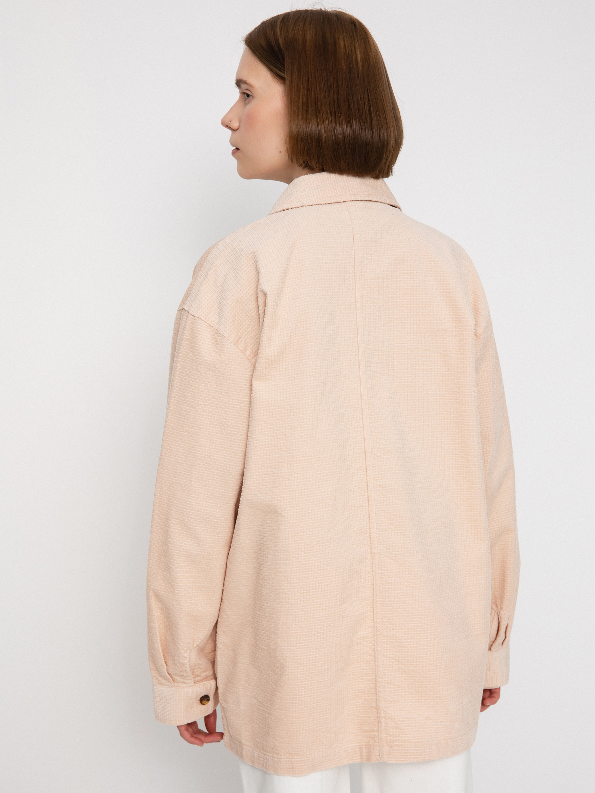 Brixton Dundee Corduroy Overshirt Ing Wmn (rose dust)