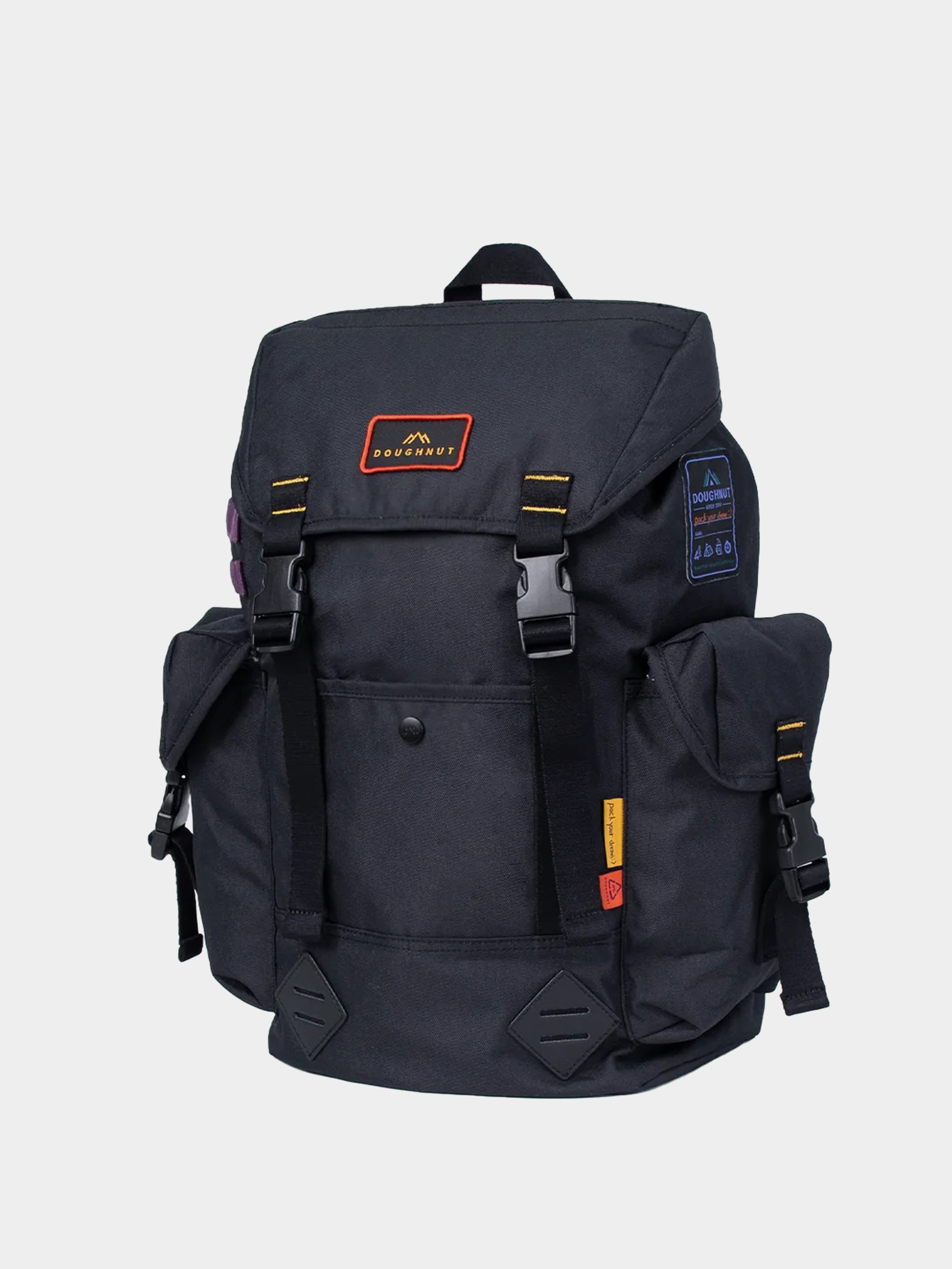 Doughnut Grounder Happy Camper Series Hátizsák (black)