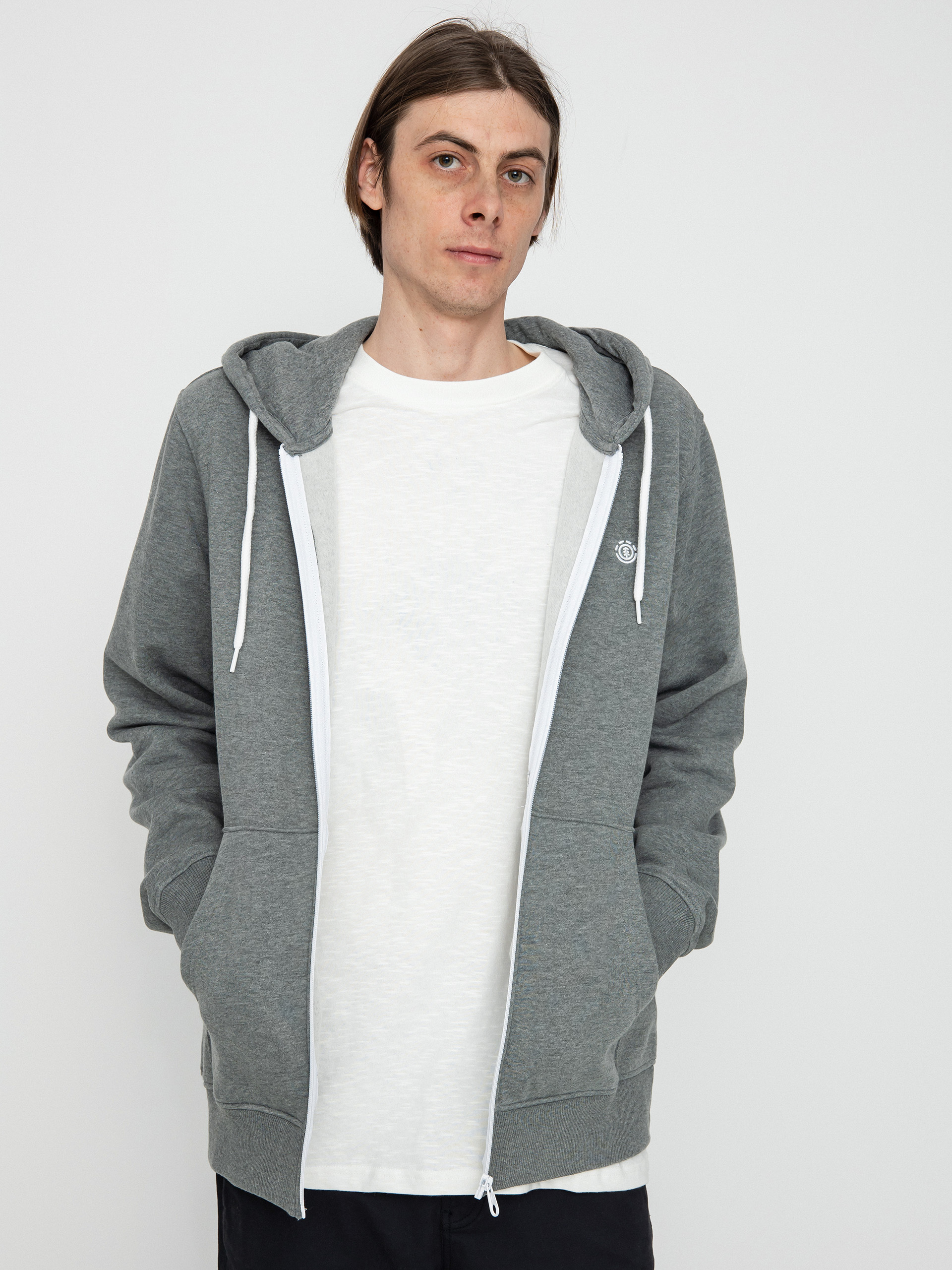 Element Cornell Classic ZHD Kapucnis pulóver (grey heather)