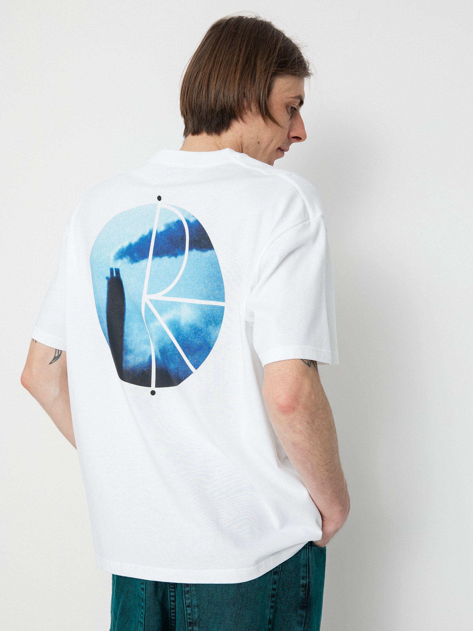 Polar Skate Skorsten Fill póló (white)