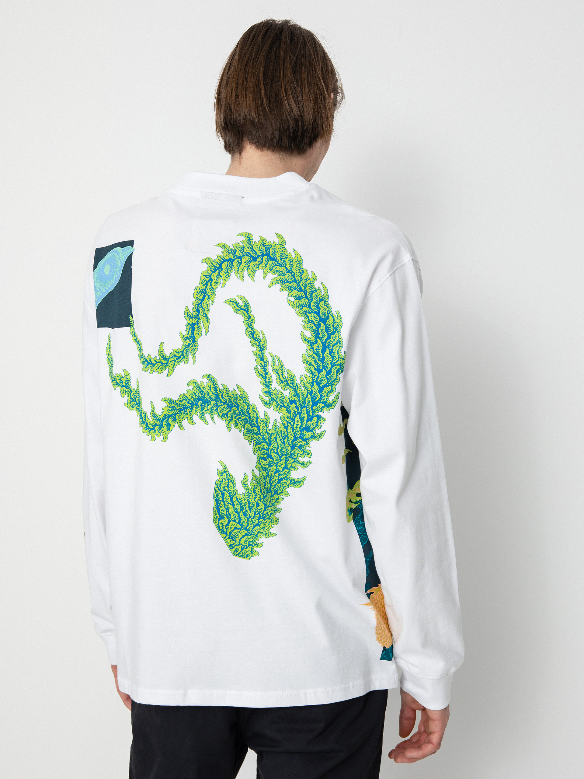 Element Torch Hosszú ujjú felső (optic white)