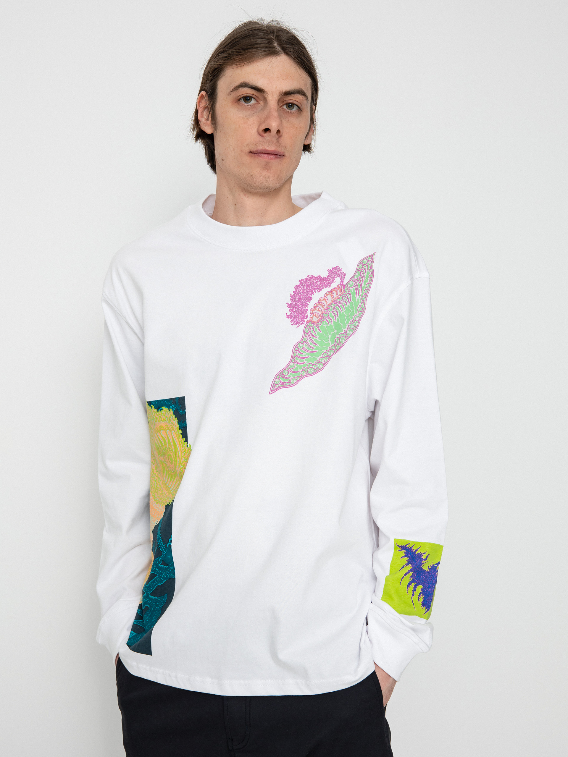 Element Torch Hosszú ujjú felső (optic white)