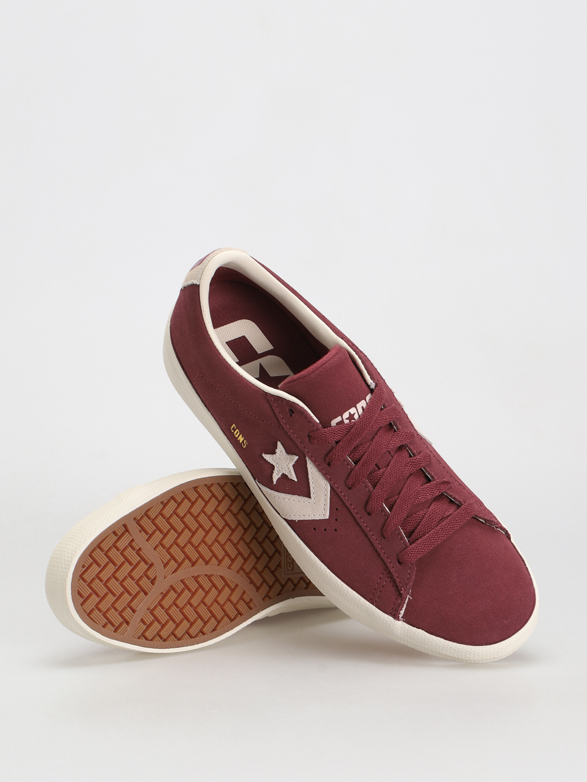 Converse Pro Leather Vulc OX Cipők (cherry vision/egret)
