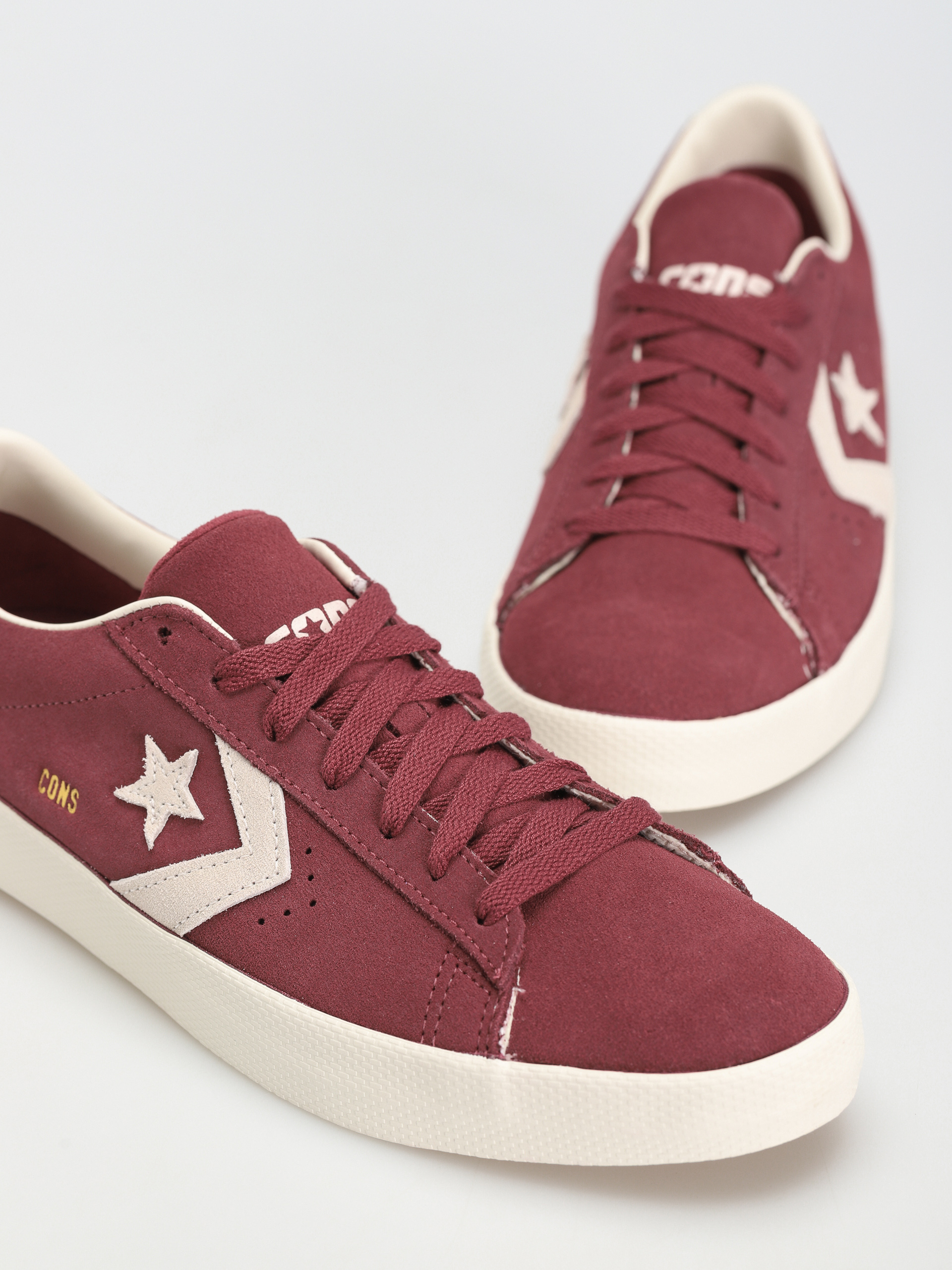 Converse Pro Leather Vulc OX Cipők (cherry vision/egret)